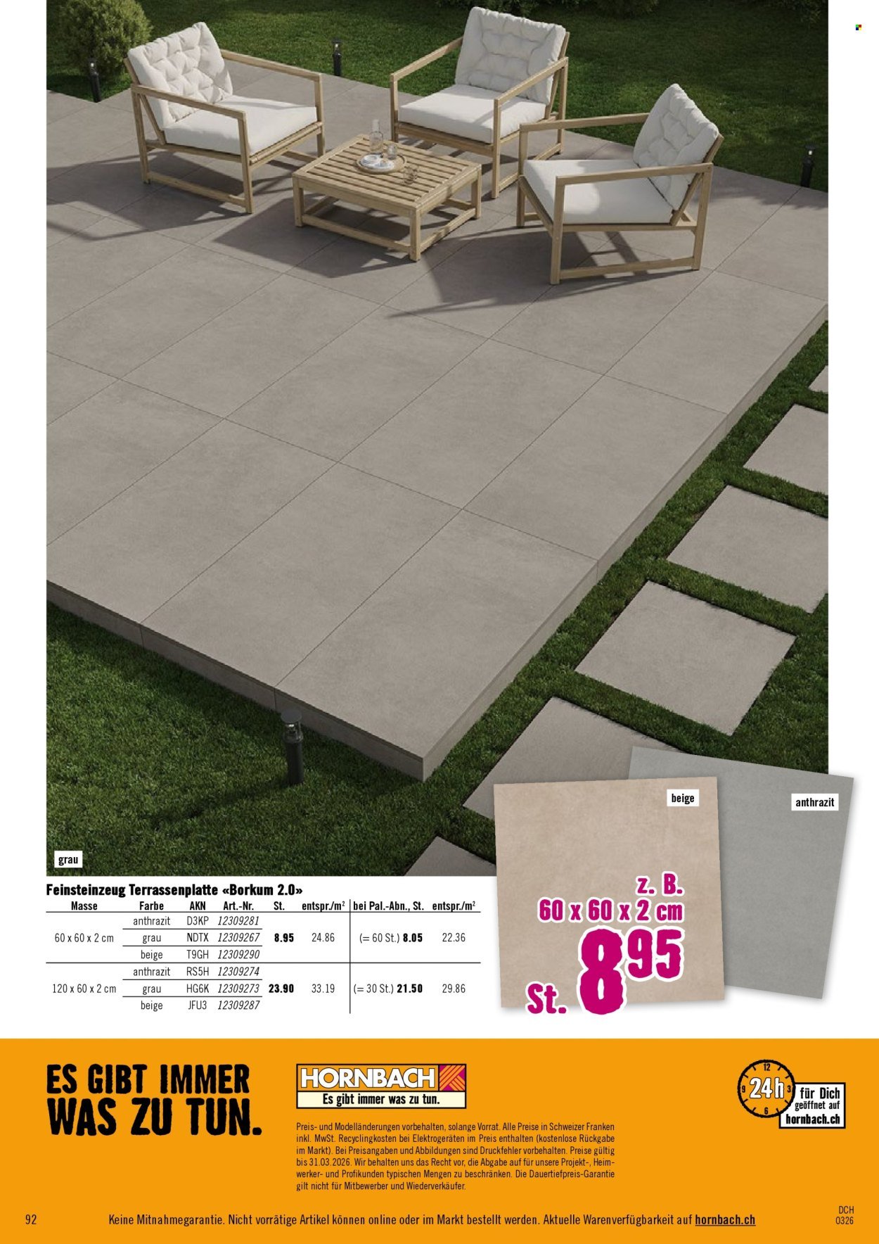 HORNBACH Prospekt - Garten- & Terrassengestaltung (2026-03-04 - 2026-03-31)