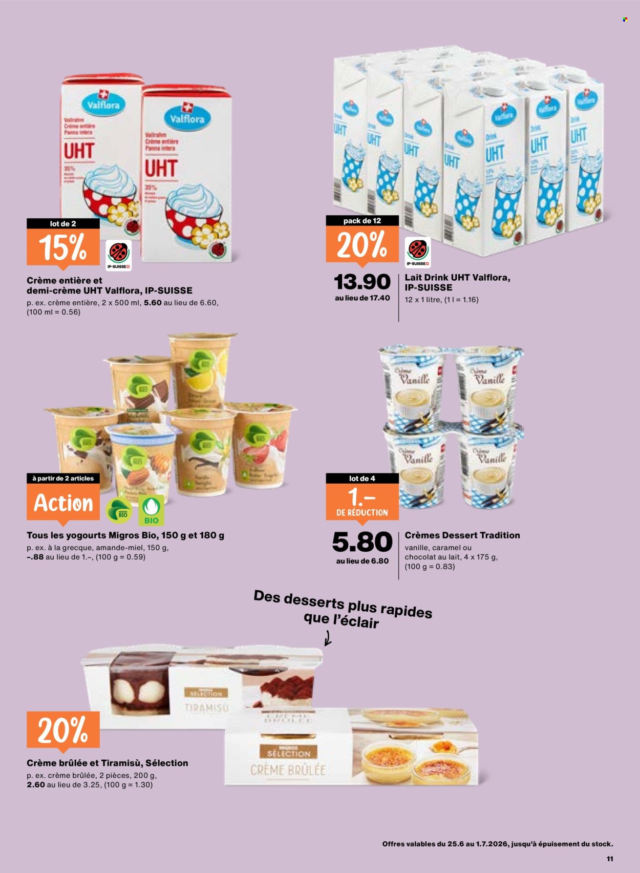 MIGROS Prospekt - Vom 25.6.2026