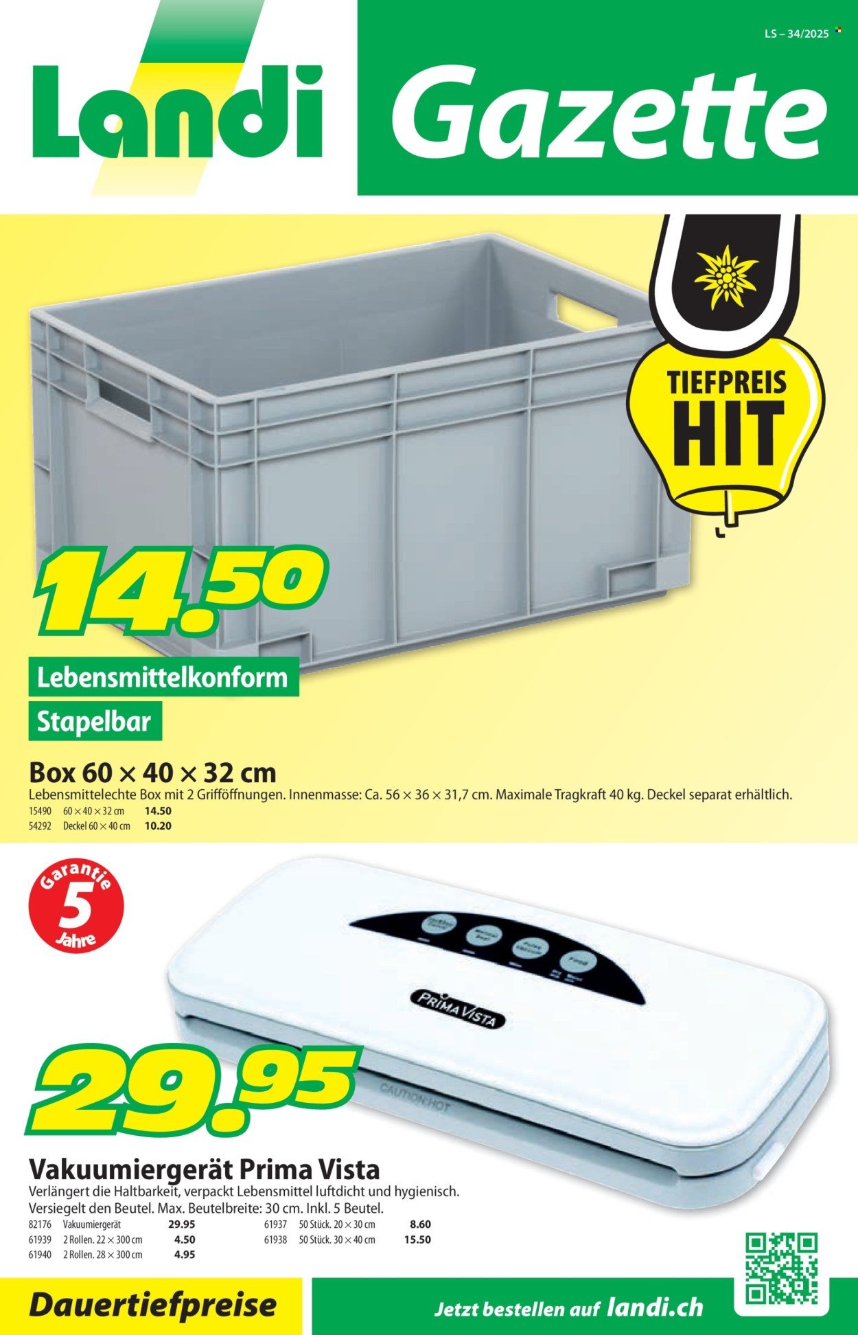 LANDI Prospekt - Gazette KW 34 (2025-08-18 - 2025-08-31) | 1