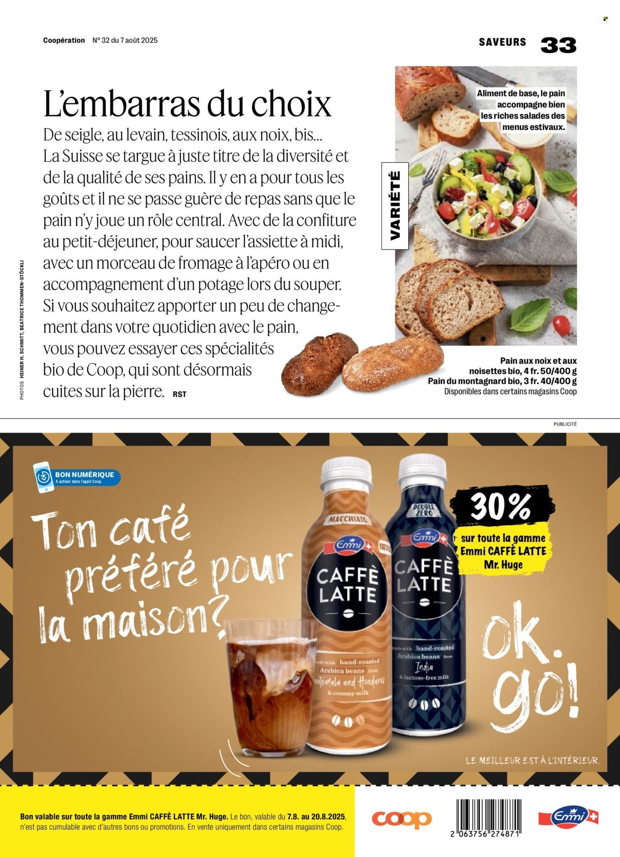 COOP Prospekt - Coopération (2025-08-07 - 2025-08-13)
