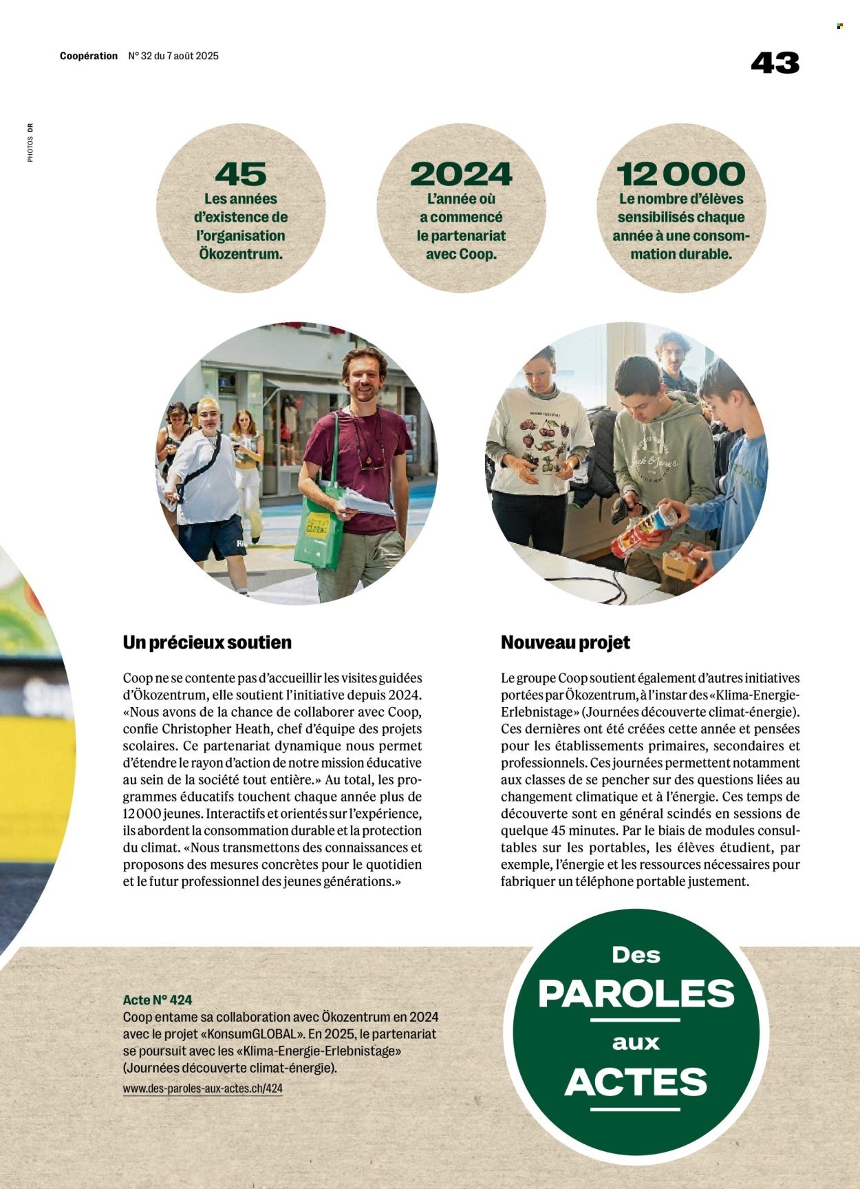 COOP Prospekt - Coopération (2025-08-07 - 2025-08-13)