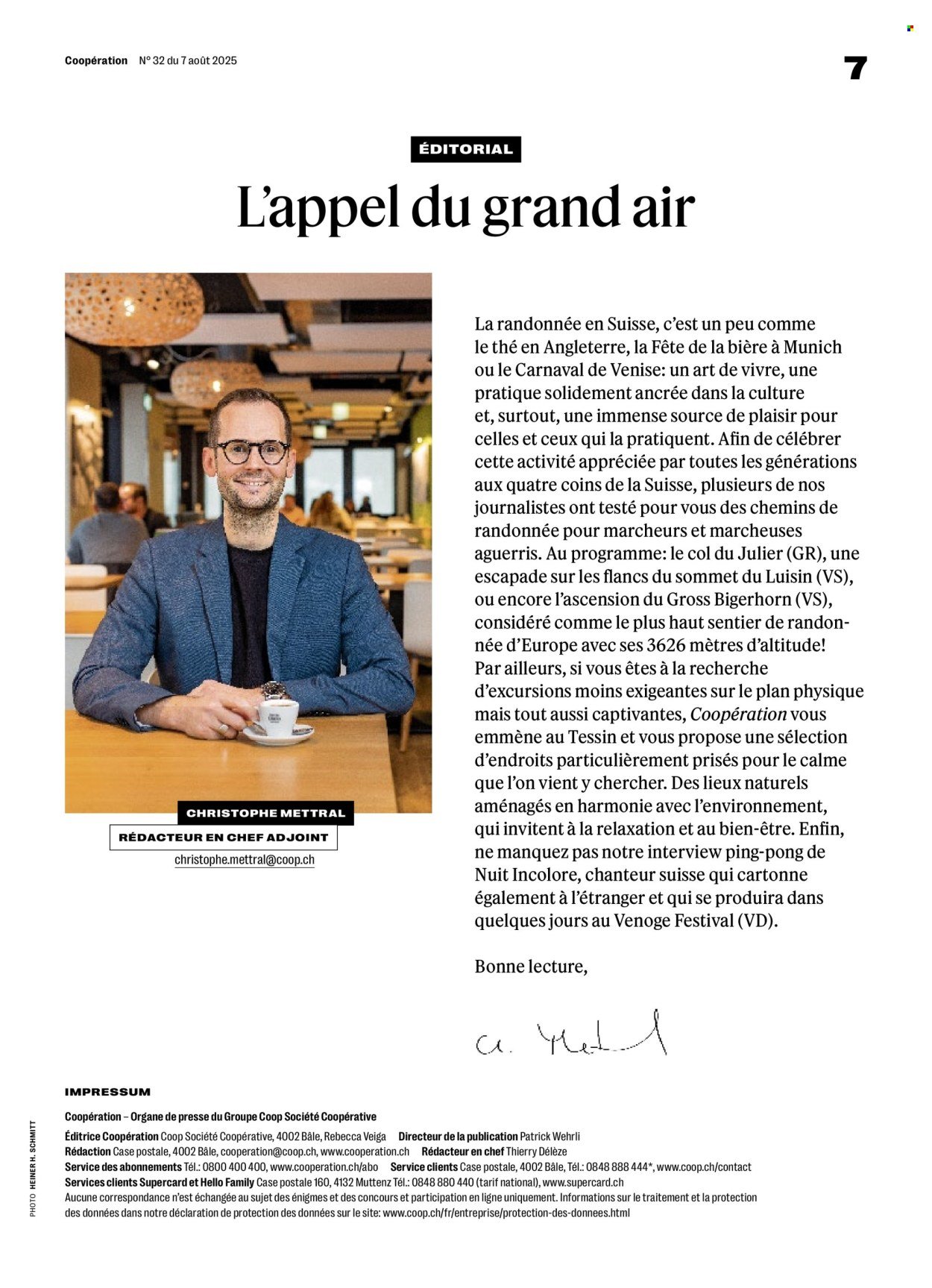 COOP Prospekt - Coopération (2025-08-07 - 2025-08-13)
