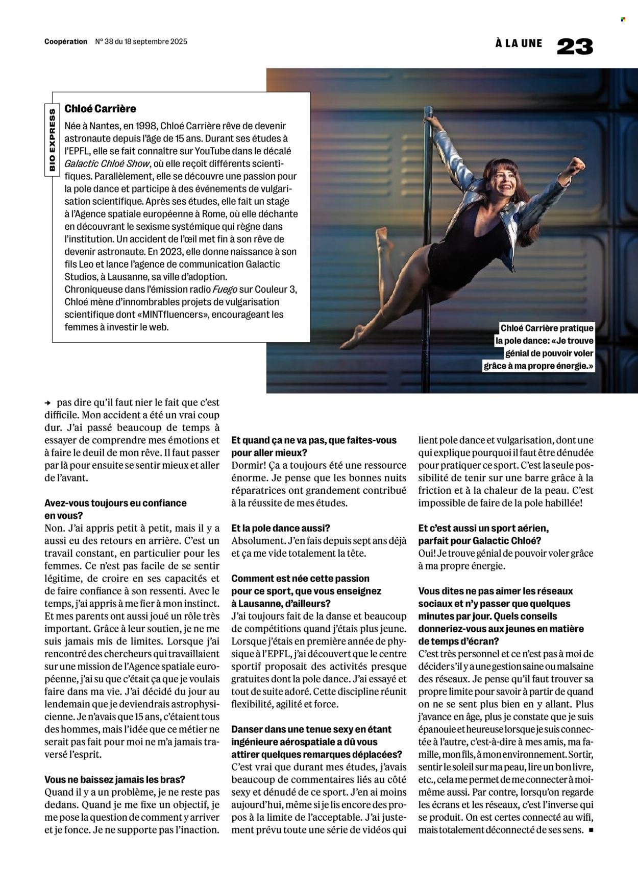 COOP Prospekt - COOPÉRATION (2025-09-18 - 2025-09-24)