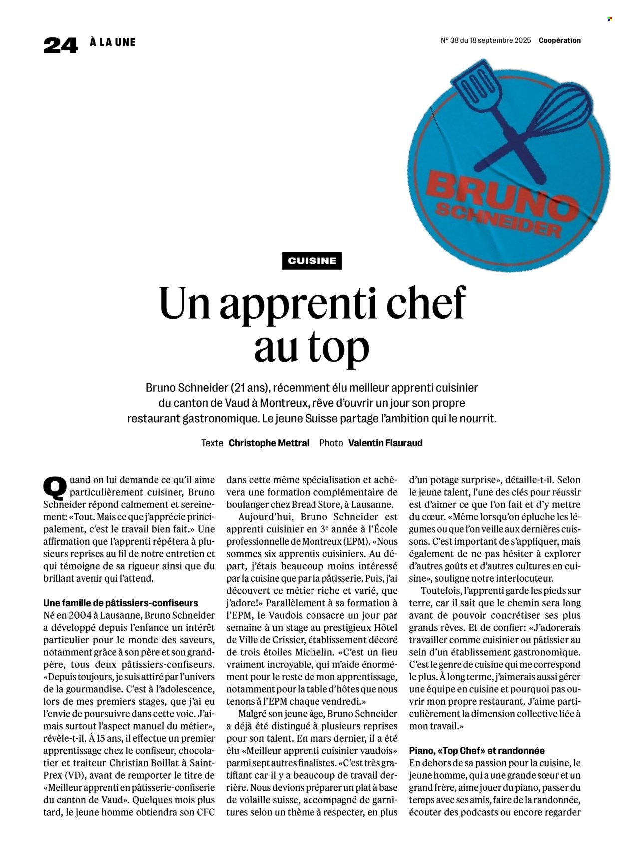 COOP Prospekt - COOPÉRATION (2025-09-18 - 2025-09-24)