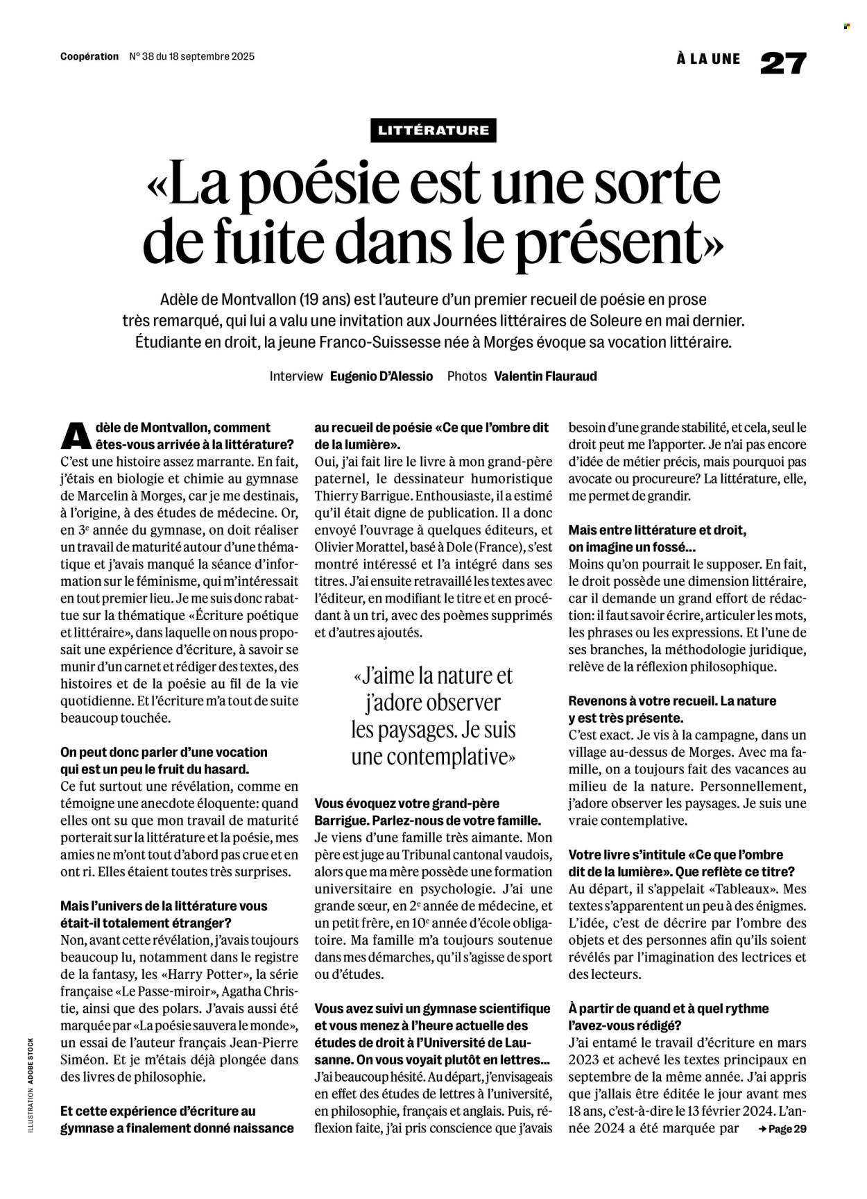 COOP Prospekt - COOPÉRATION (2025-09-18 - 2025-09-24)