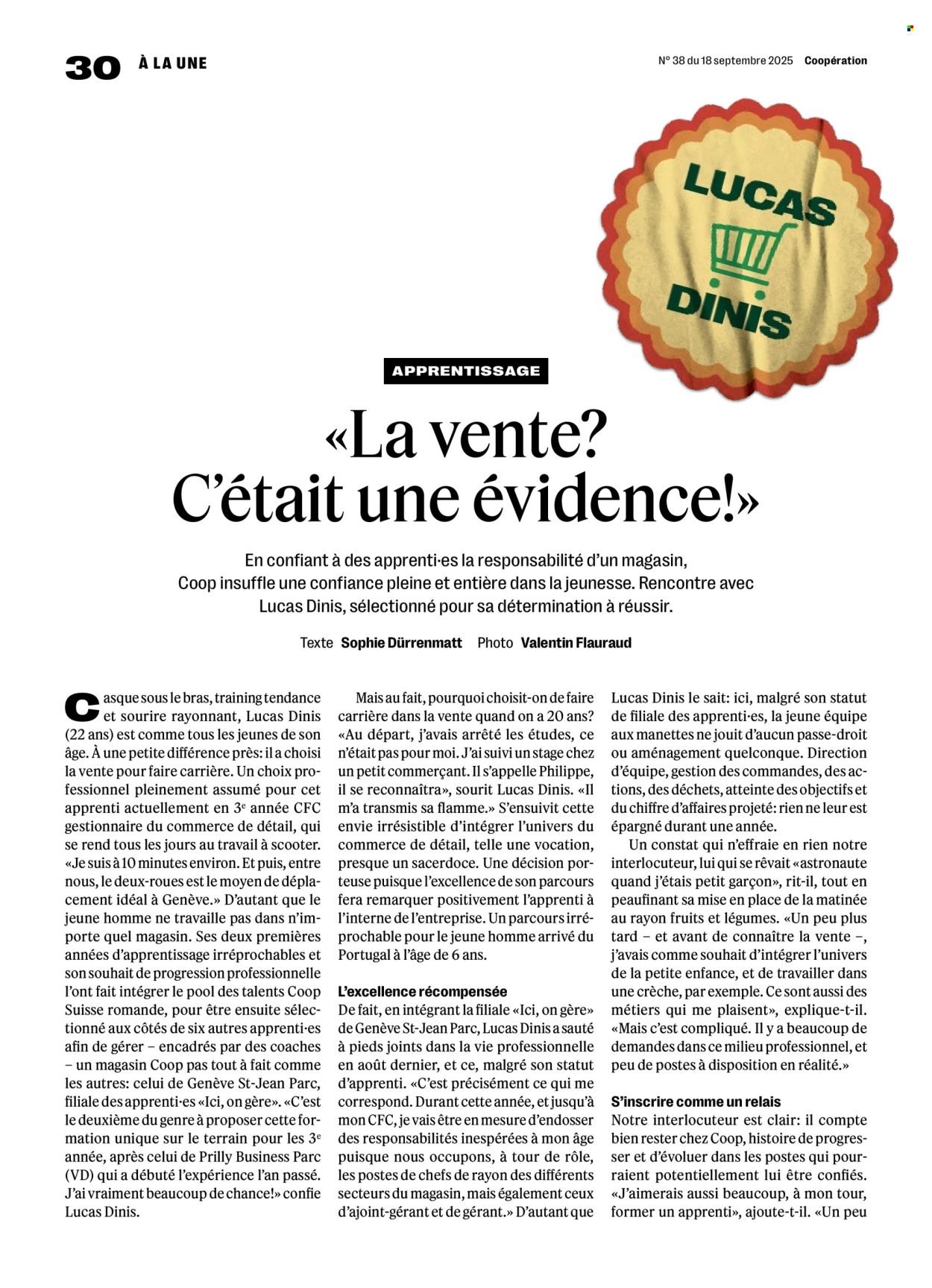 COOP Prospekt - COOPÉRATION (2025-09-18 - 2025-09-24)
