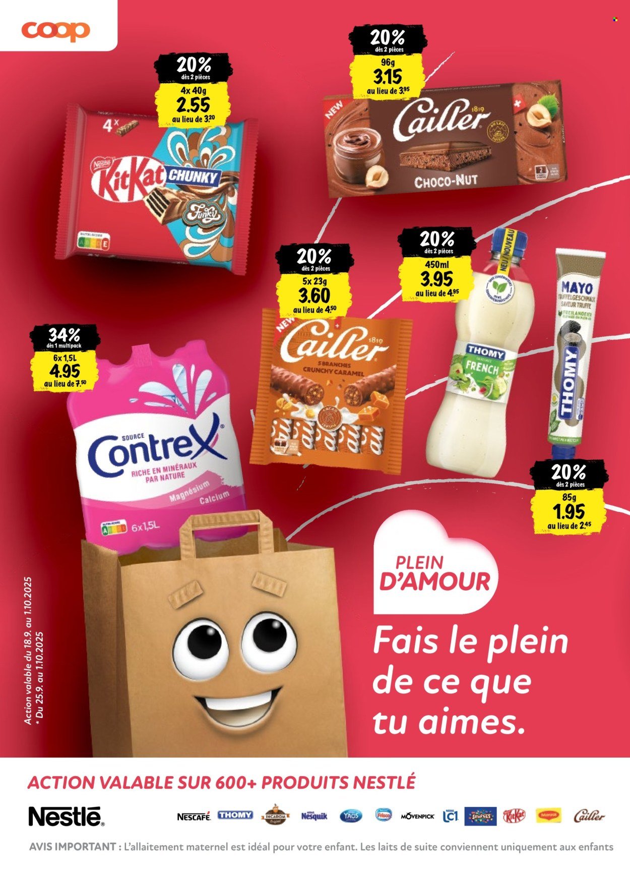 COOP Prospekt - COOPÉRATION (2025-09-18 - 2025-09-24)