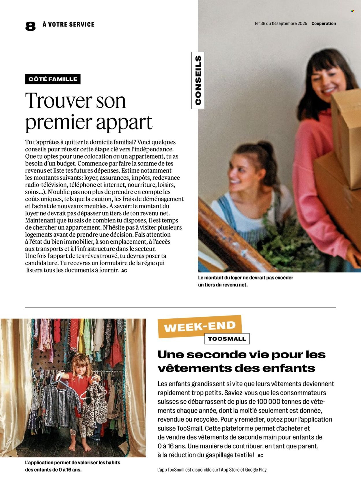 COOP Prospekt - COOPÉRATION (2025-09-18 - 2025-09-24)