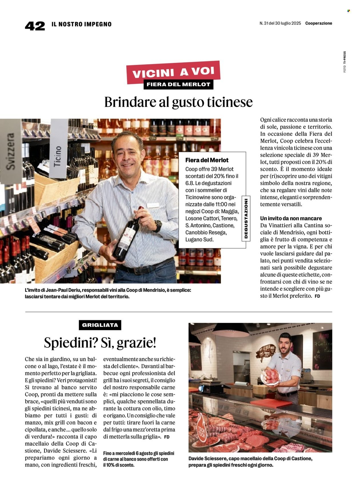 COOP Prospekt - Cooperazione (2025-07-31 - 2025-08-06)