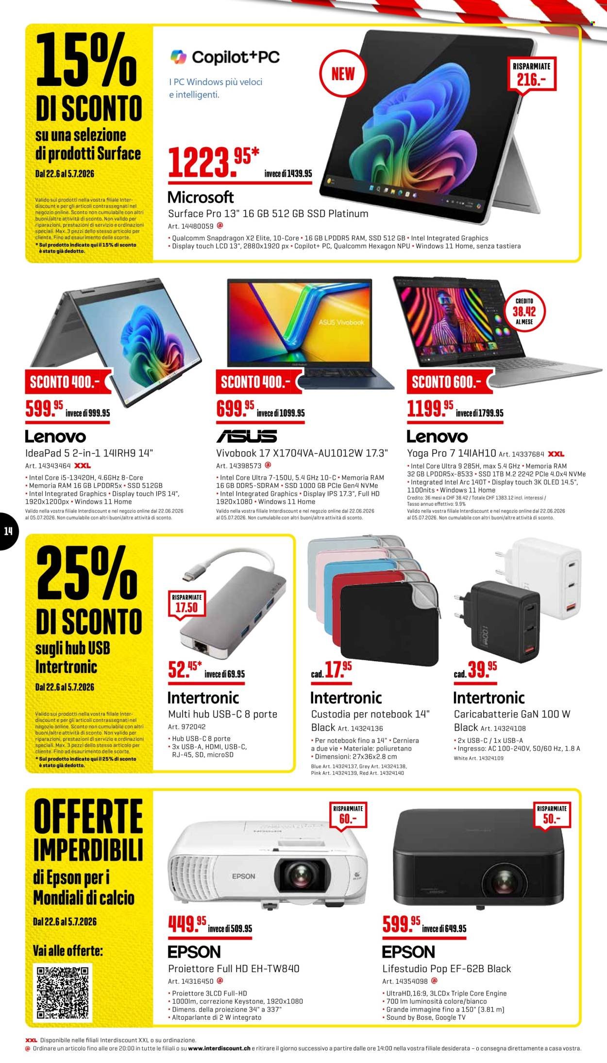 INTERDISCOUNT Prospekt - Vom 22.6.2026