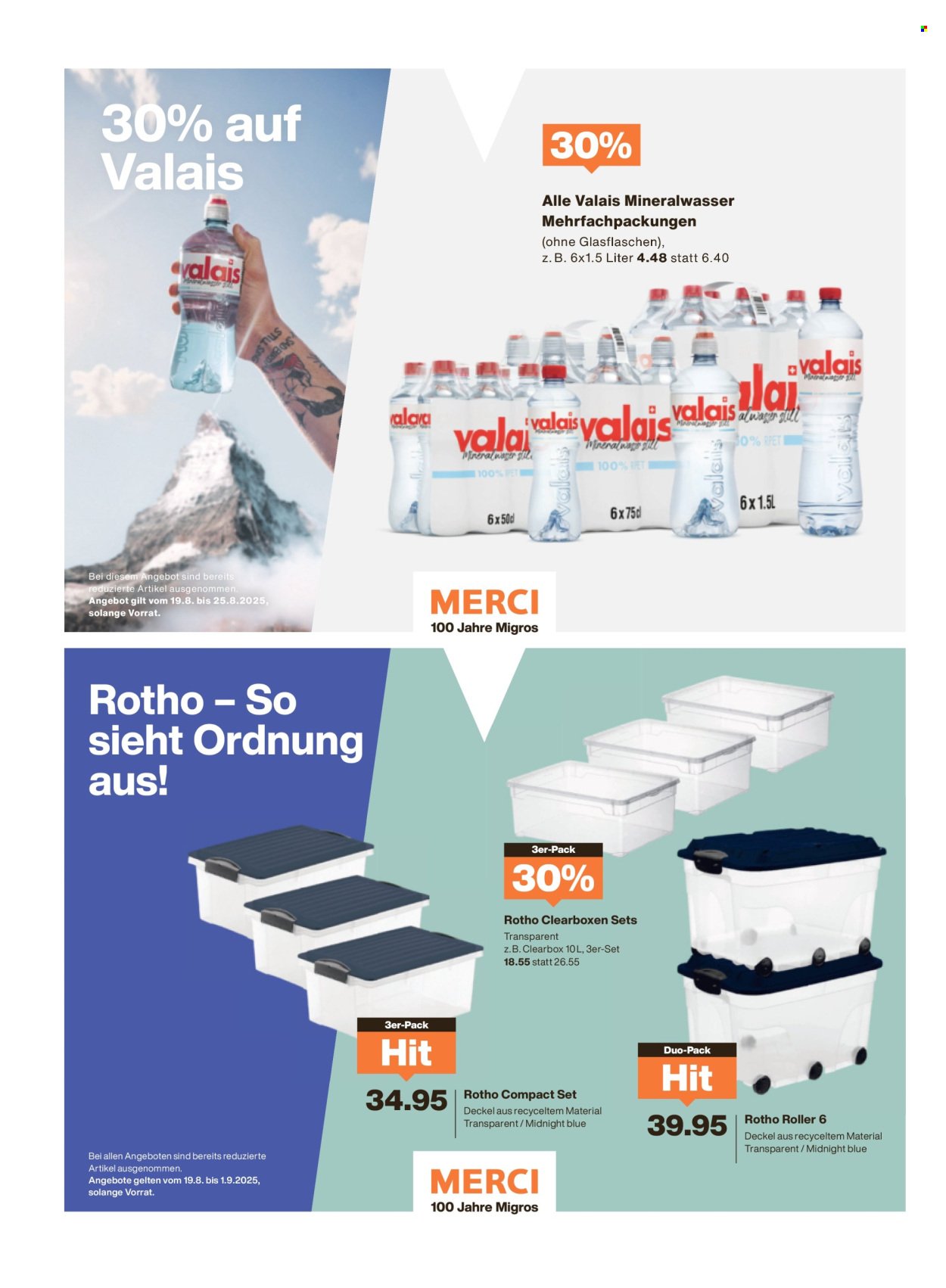 MIGROS Prospekt - Vom 19.8.2025 (2025-08-19 - 2025-08-25)