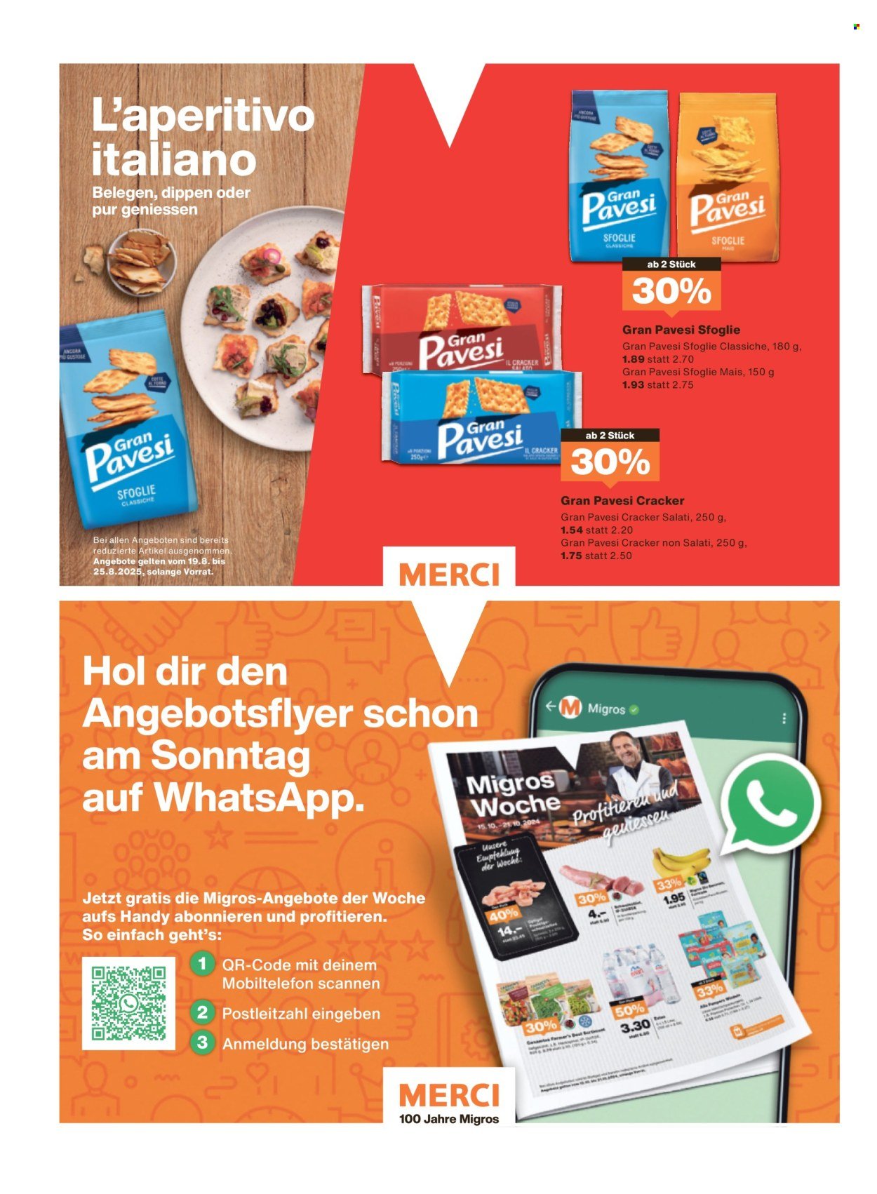 MIGROS Prospekt - Vom 19.8.2025 (2025-08-19 - 2025-08-25)