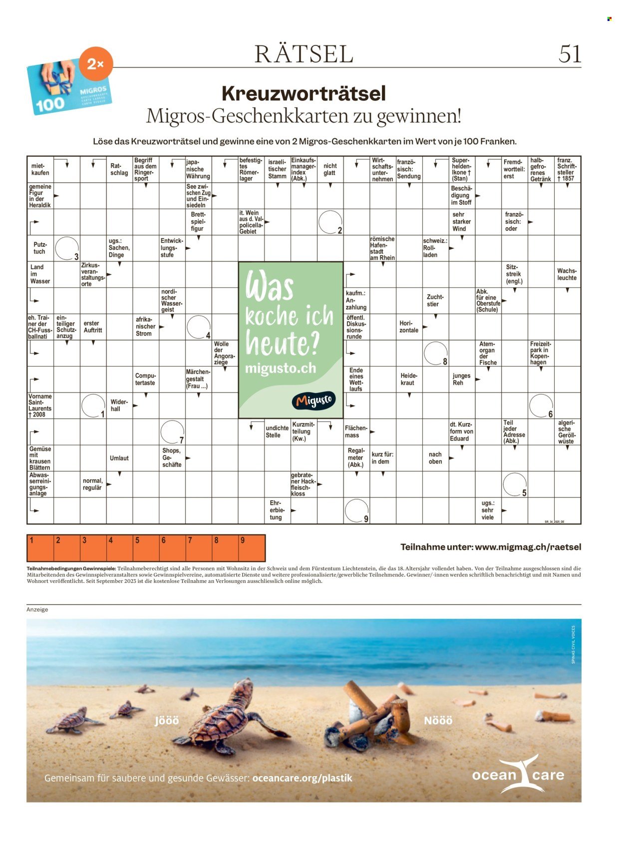 MIGROS Prospekt - Vom 19.8.2025 (2025-08-19 - 2025-08-25)