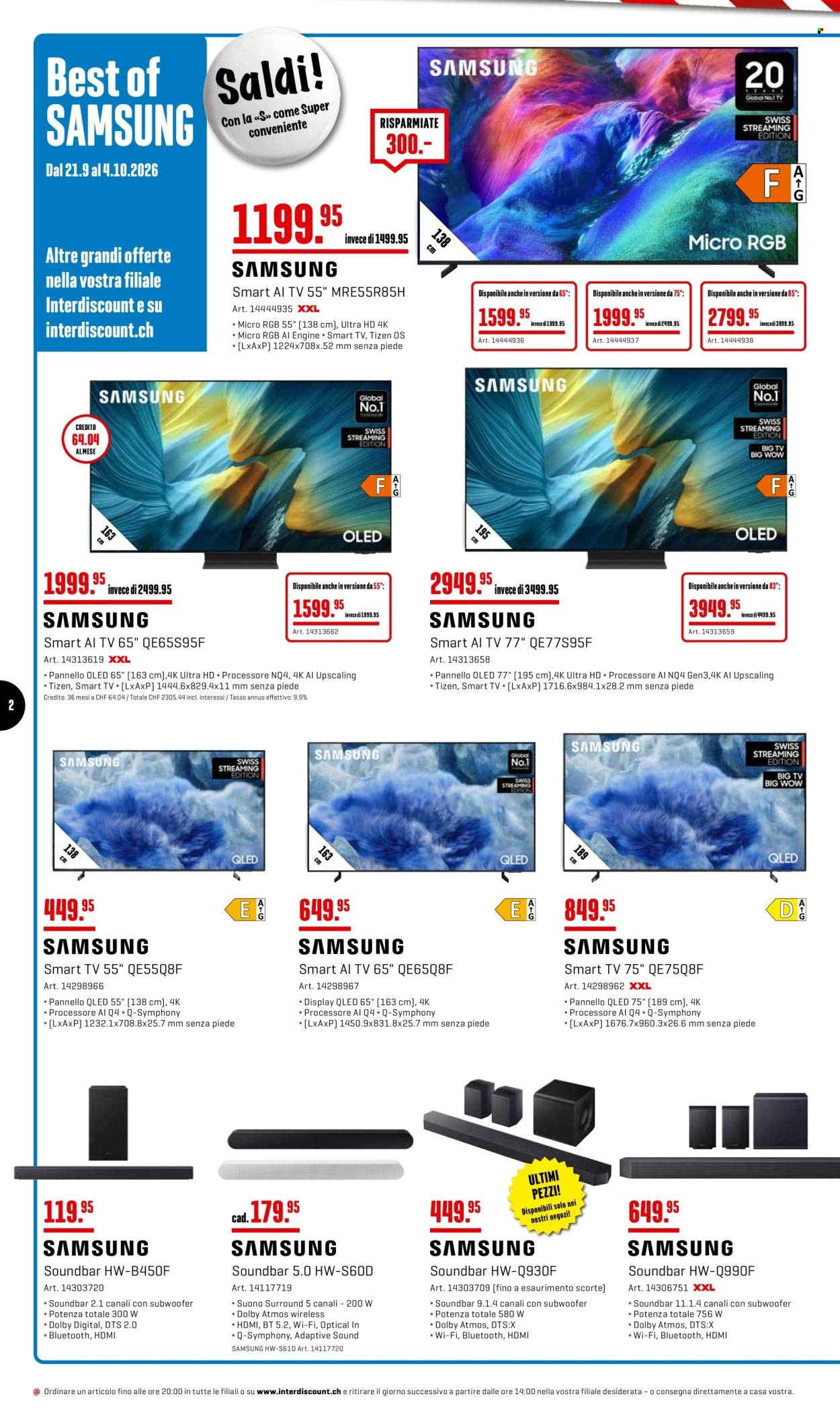 INTERDISCOUNT Prospekt - Vom 21.9.2026