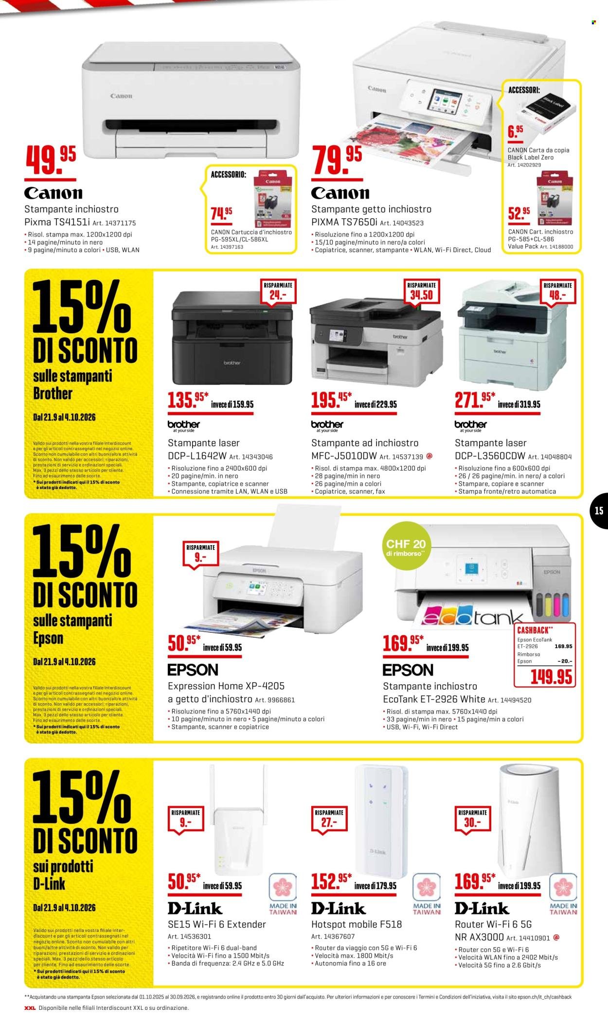 INTERDISCOUNT Prospekt - Vom 21.9.2026