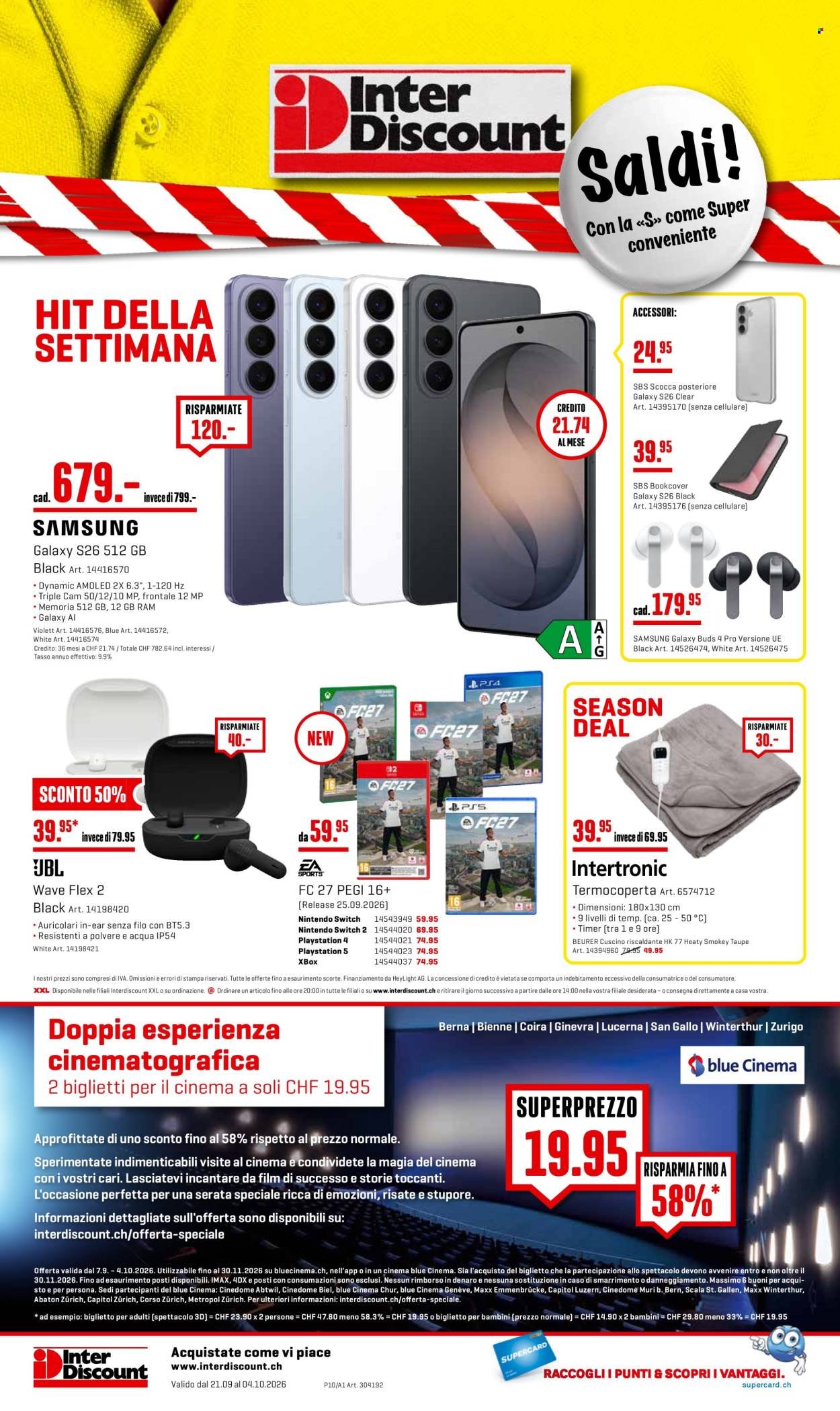 INTERDISCOUNT Prospekt - Vom 21.9.2026