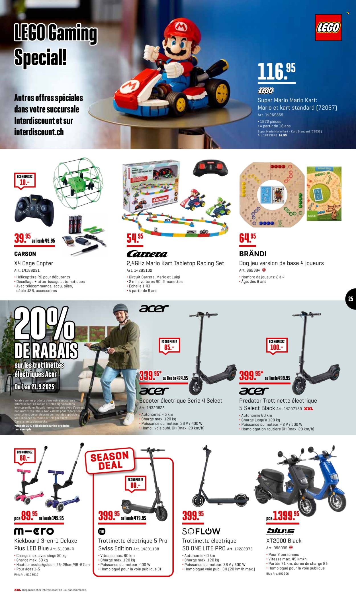 INTERDISCOUNT Prospekt - Vom 8.9.2025 (2025-09-08 - 2025-09-21)