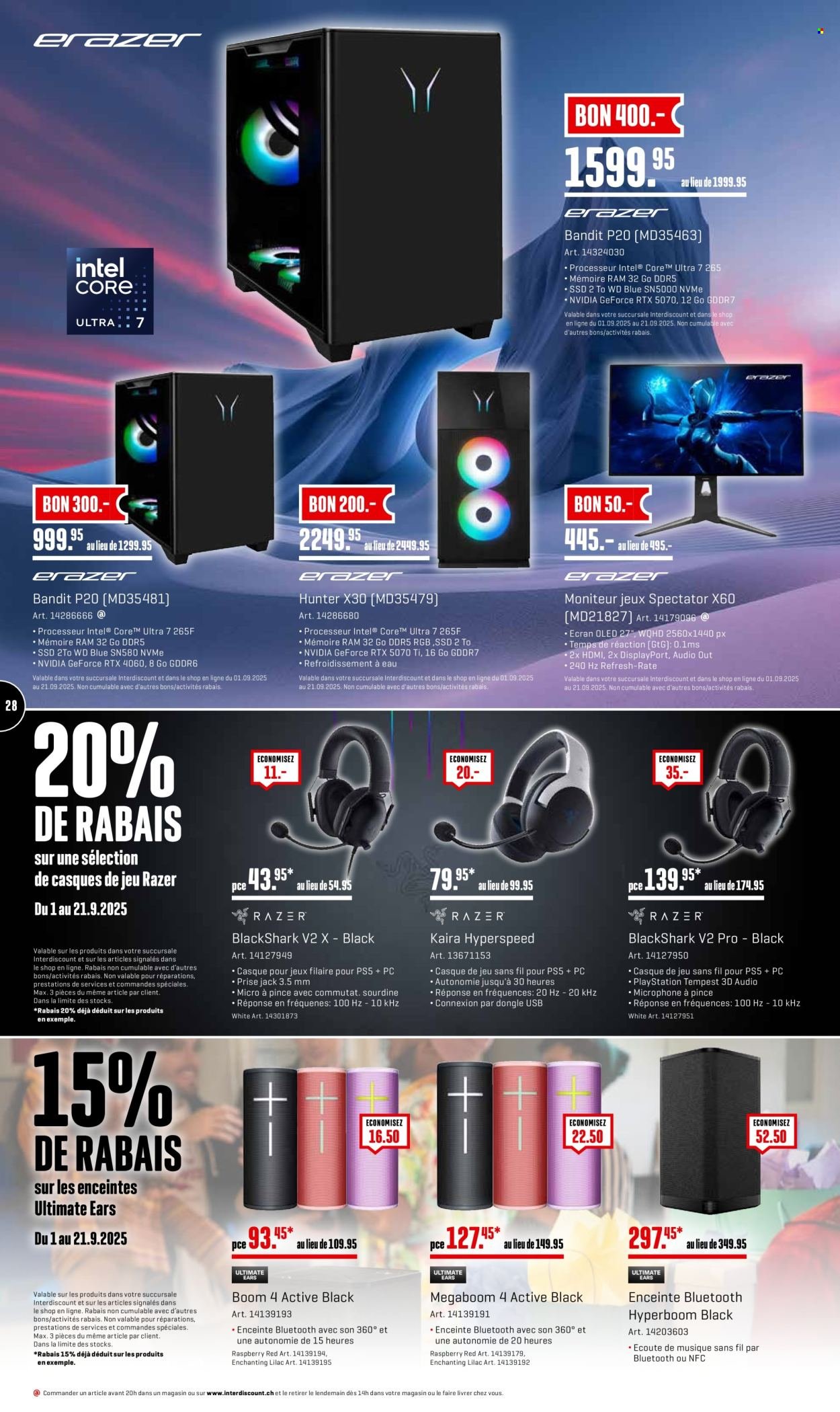 INTERDISCOUNT Prospekt - Vom 8.9.2025 (2025-09-08 - 2025-09-21)