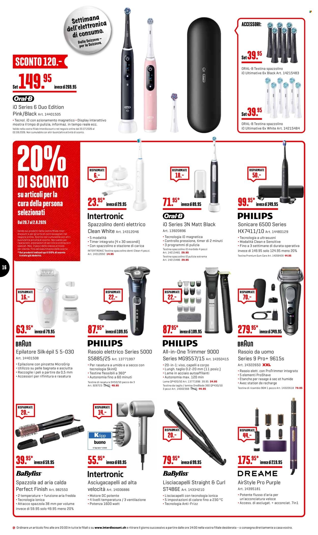 INTERDISCOUNT Prospekt - Vom 20.7.2026