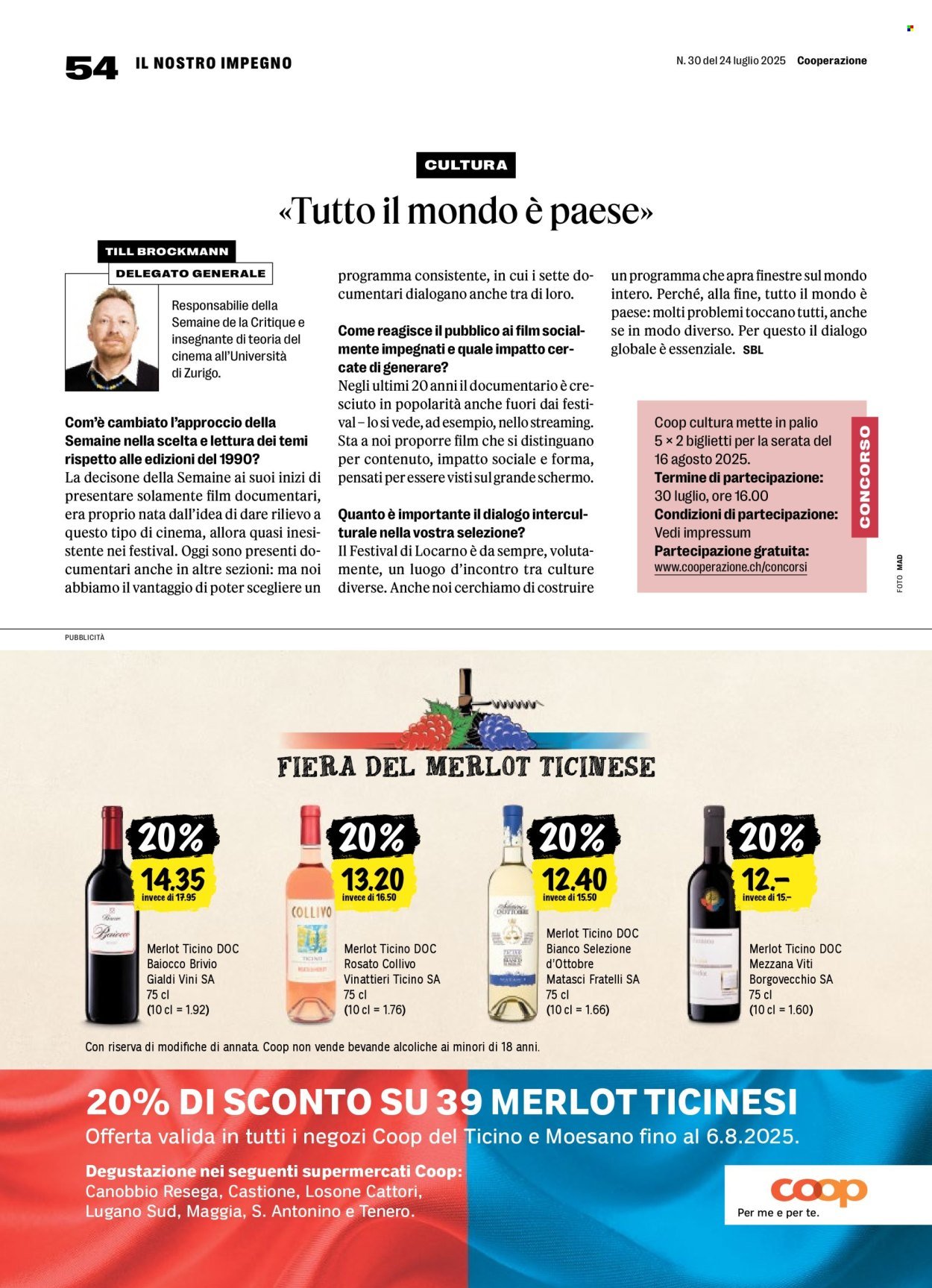 COOP Prospekt - COOPERAZIONE (2025-07-24 - 2025-07-30)
