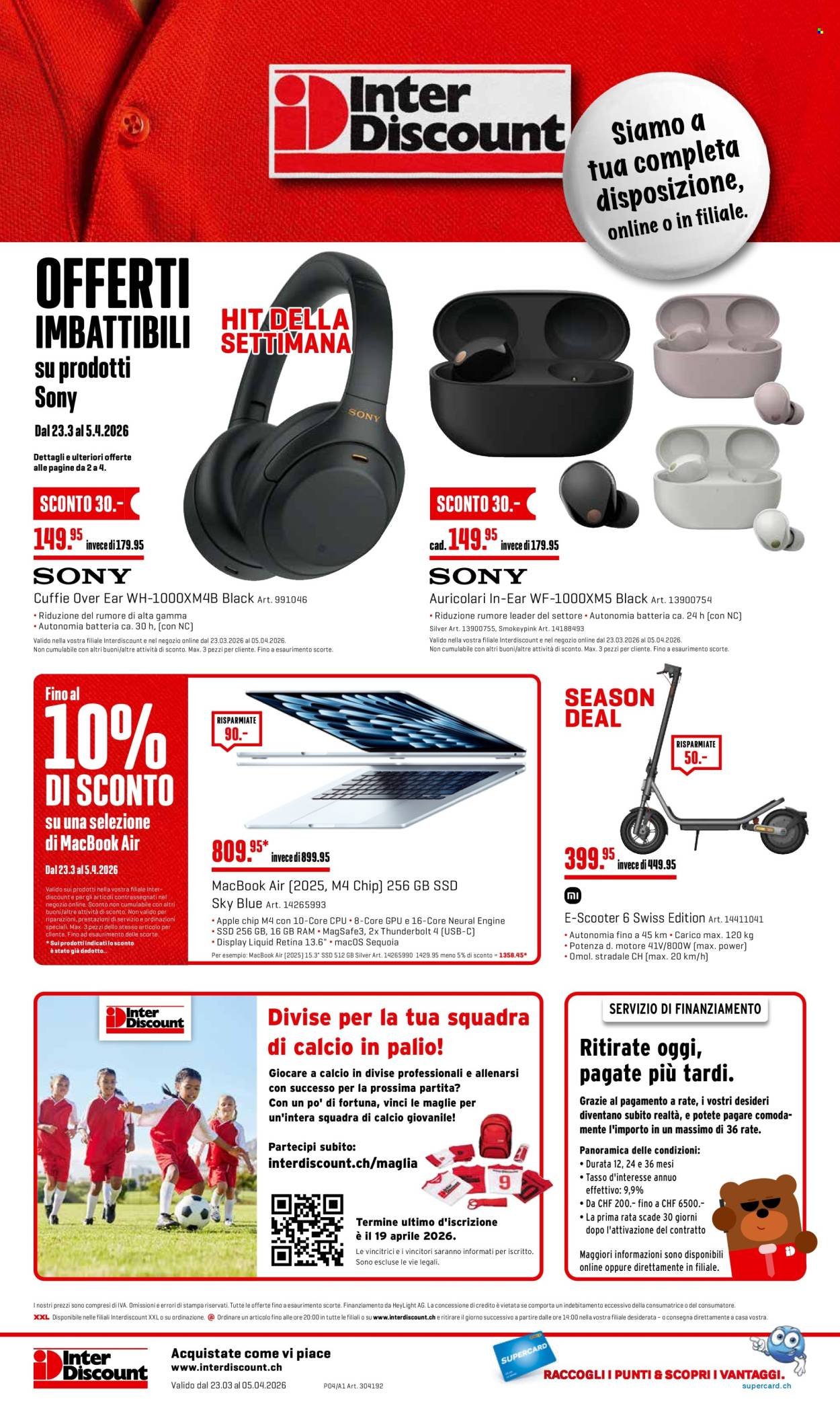 INTERDISCOUNT Prospekt - Vom 23.3.2026 (2026-03-23 - 2026-04-05)