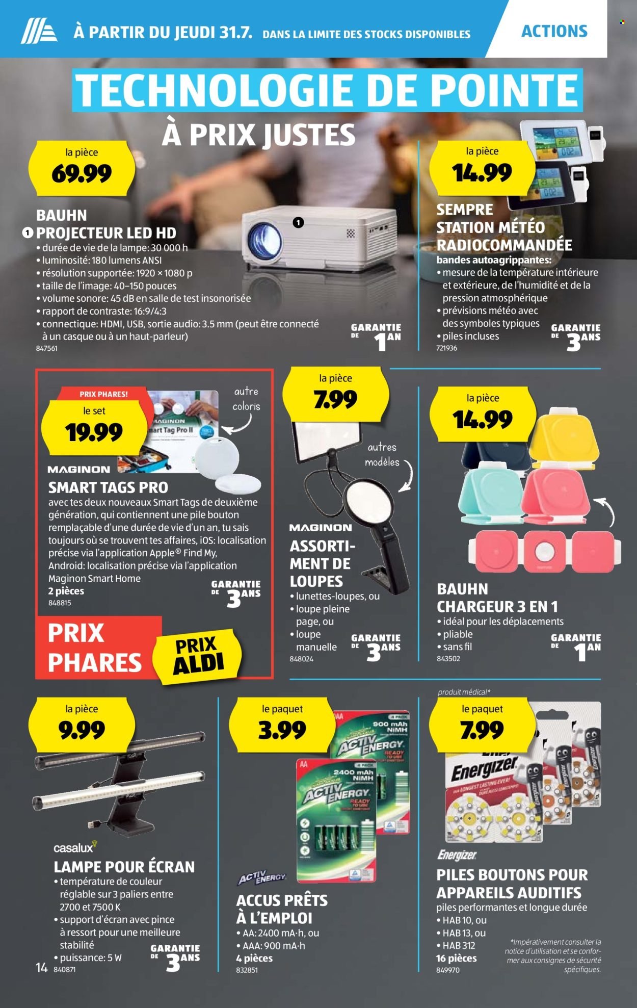 ALDI Prospekt - Vom 31.7.2025 (2025-07-31 - 2025-08-06)