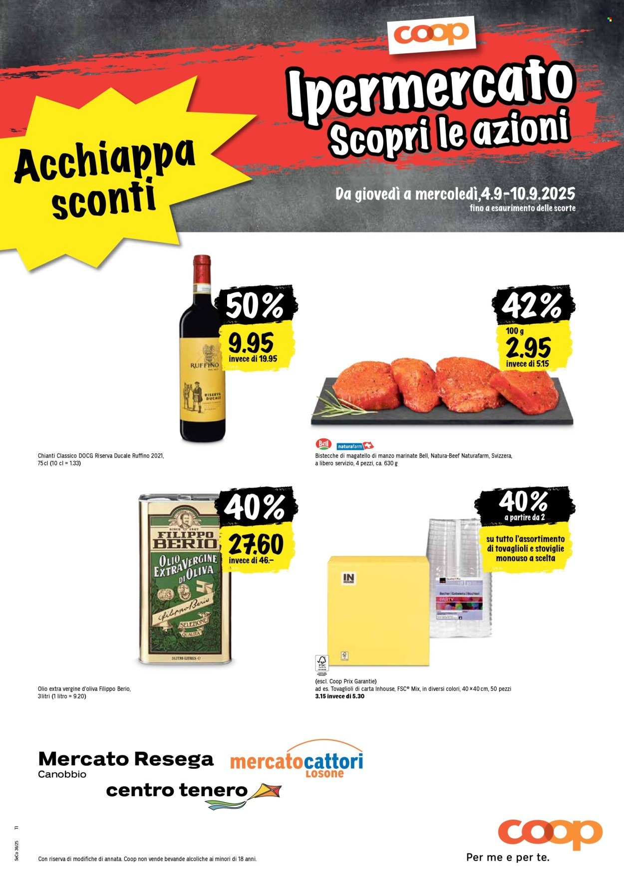 COOP Prospekt - Azioni Coop (2025-09-04 - 2025-09-10)