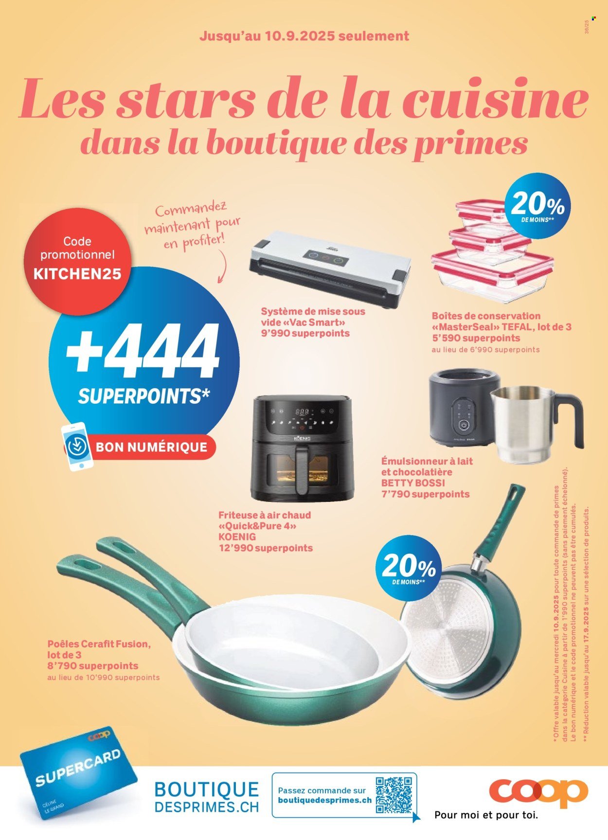 COOP Prospekt - COOPÉRATION (2025-09-04 - 2025-09-10)