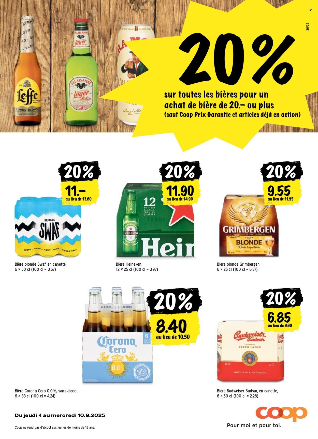COOP Prospekt - COOPÉRATION (2025-09-04 - 2025-09-10)
