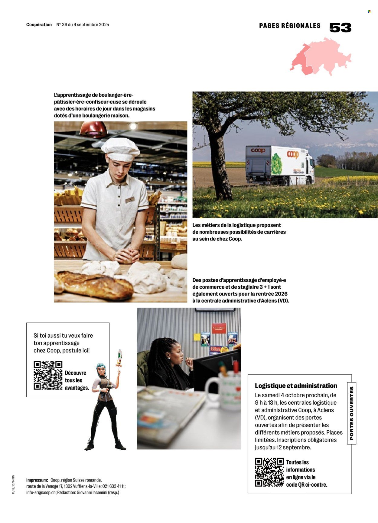 COOP Prospekt - COOPÉRATION (2025-09-04 - 2025-09-10)