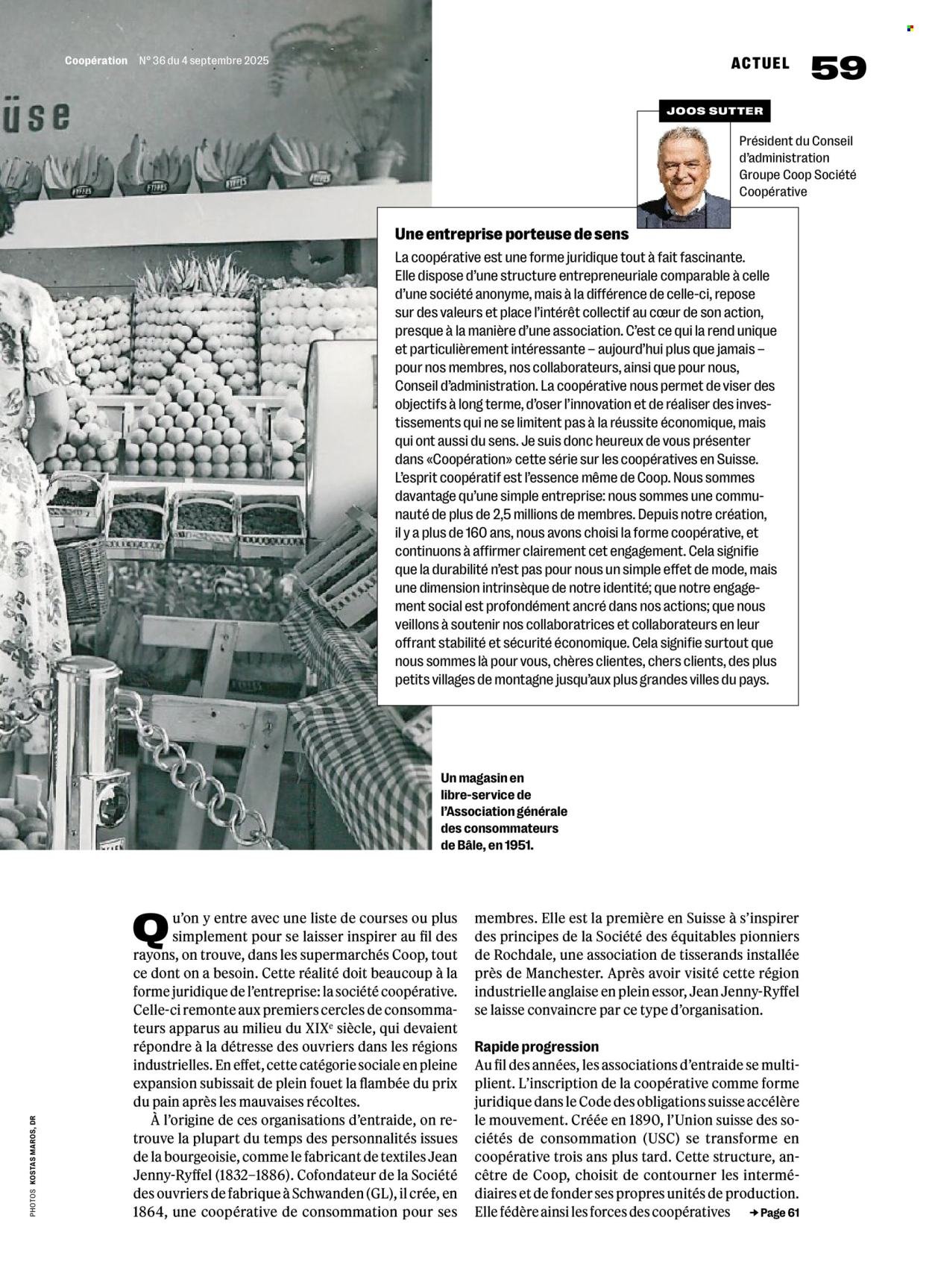 COOP Prospekt - COOPÉRATION (2025-09-04 - 2025-09-10)