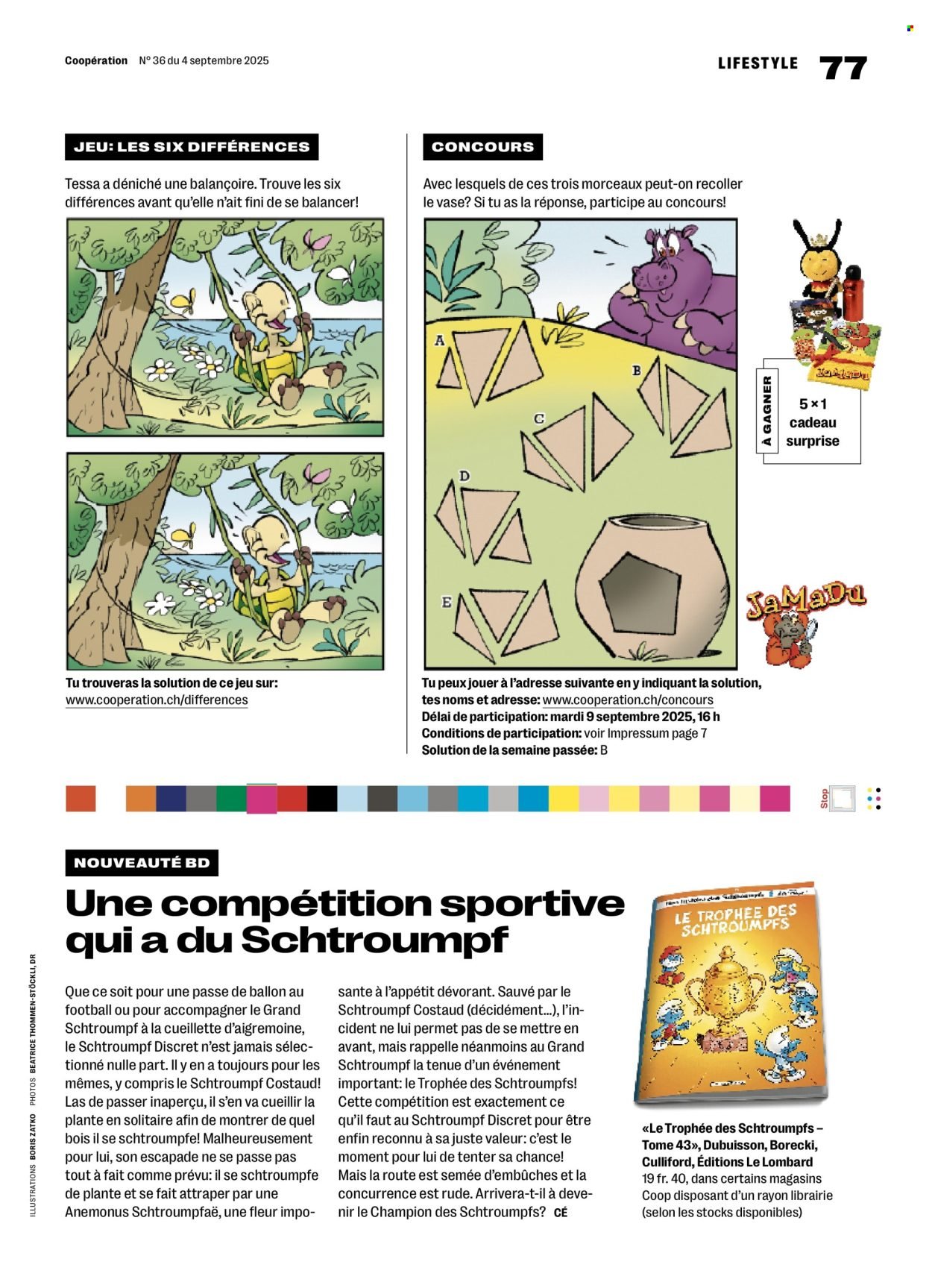 COOP Prospekt - COOPÉRATION (2025-09-04 - 2025-09-10)