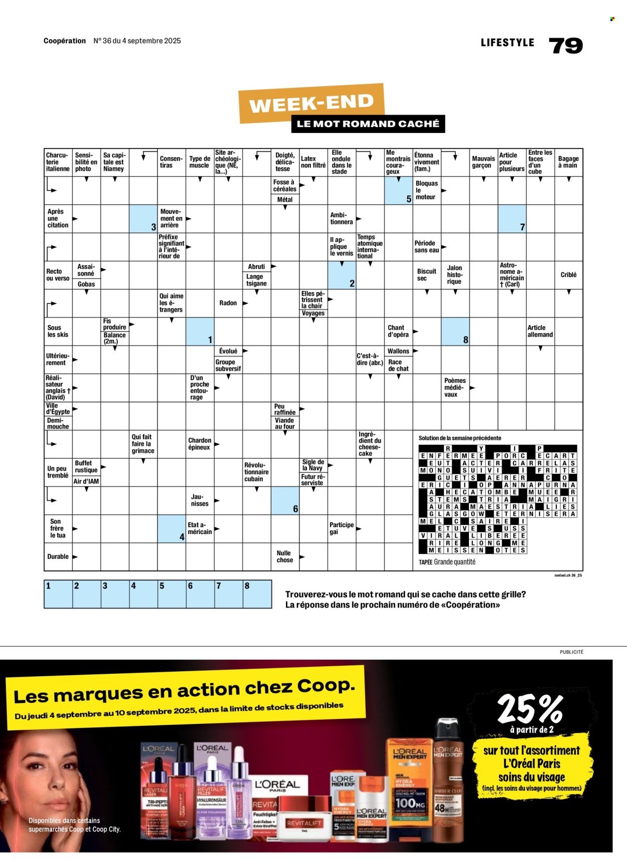 COOP Prospekt - COOPÉRATION (2025-09-04 - 2025-09-10)
