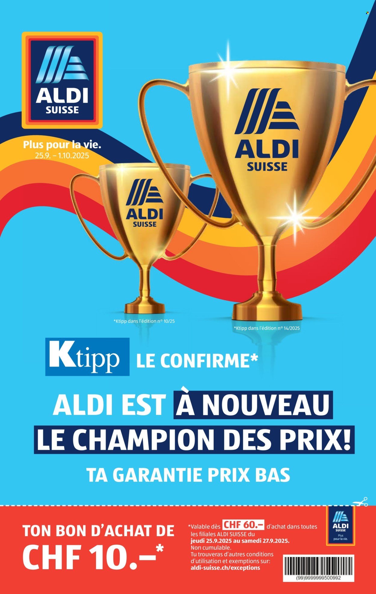 ALDI Prospekt - Vom 25.9.2025 (2025-09-25 - 2025-10-01)