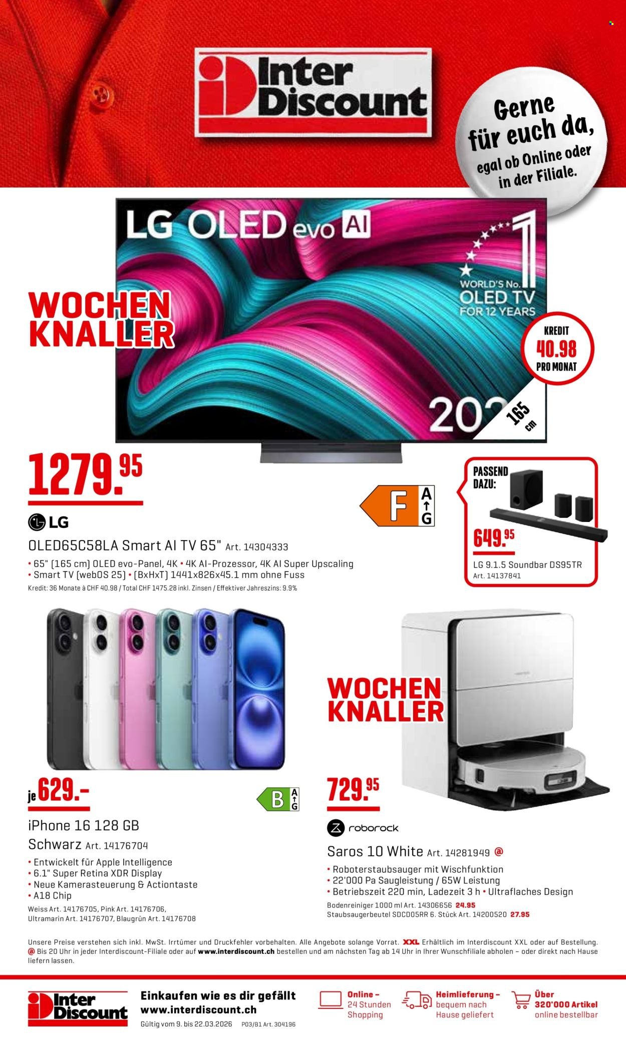 INTERDISCOUNT Prospekt - Vom 9.3.2026 (2026-03-09 - 2026-03-22) | 1