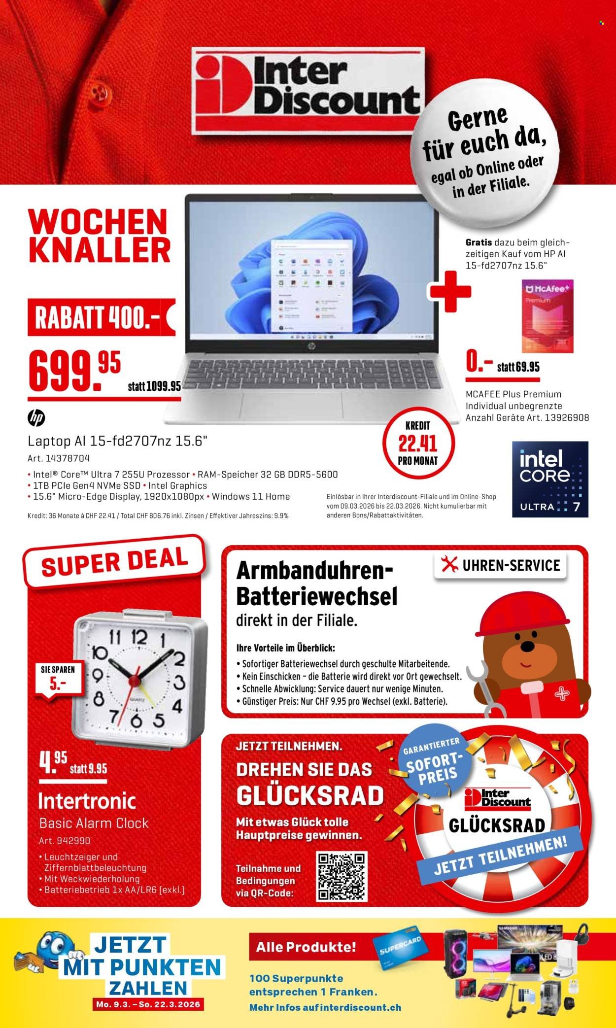 INTERDISCOUNT Prospekt - Vom 9.3.2026 (2026-03-09 - 2026-03-22) | 20