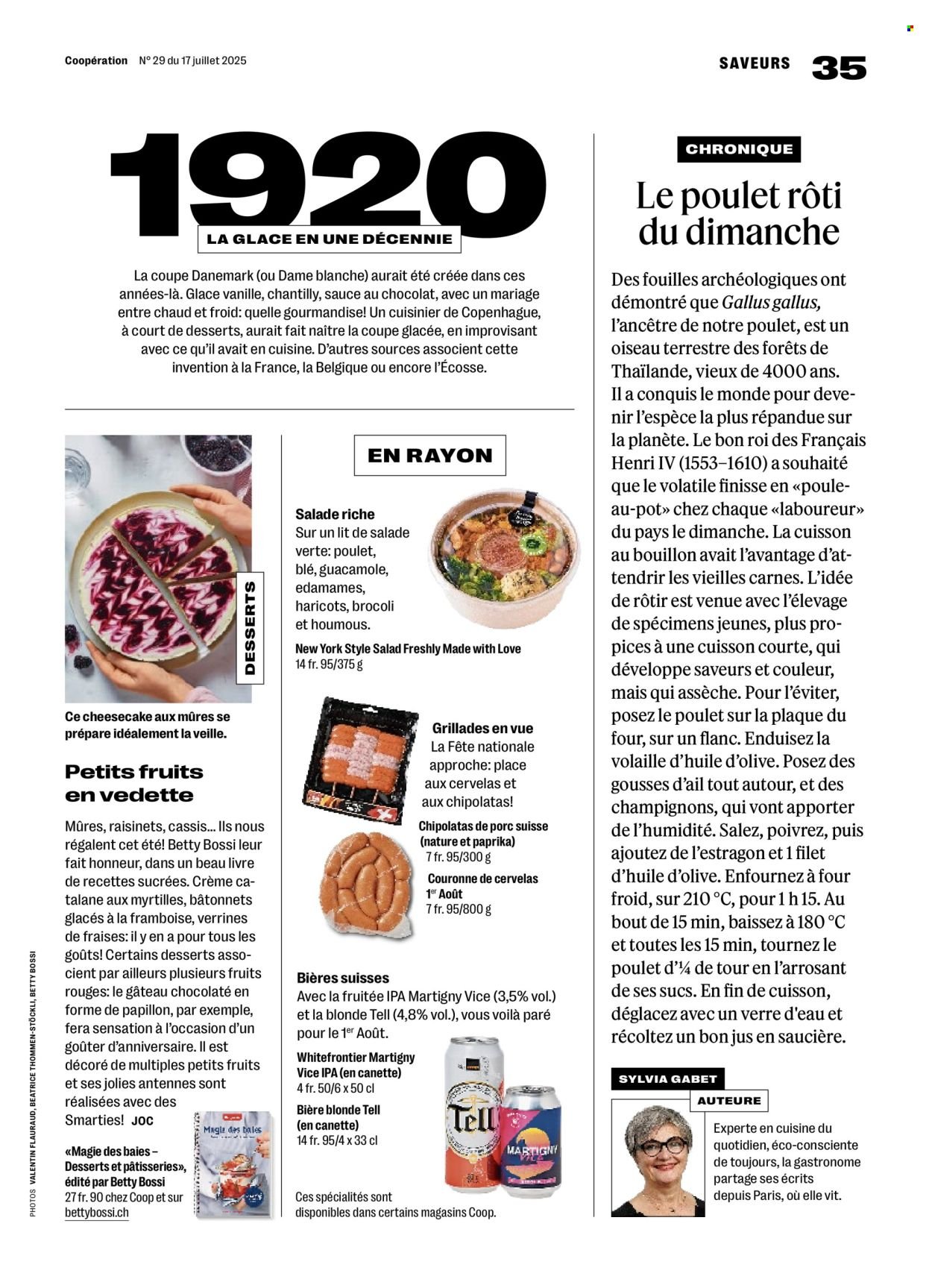 COOP Prospekt - COOPÉRATION (2025-07-17 - 2025-07-23)