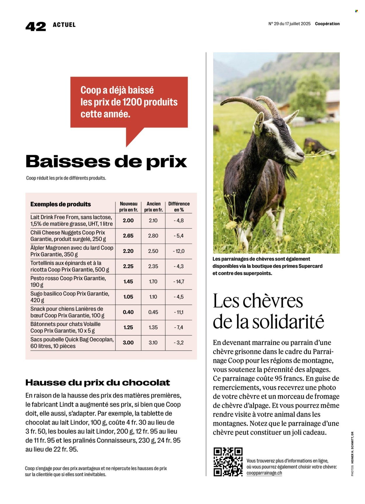 COOP Prospekt - COOPÉRATION (2025-07-17 - 2025-07-23)