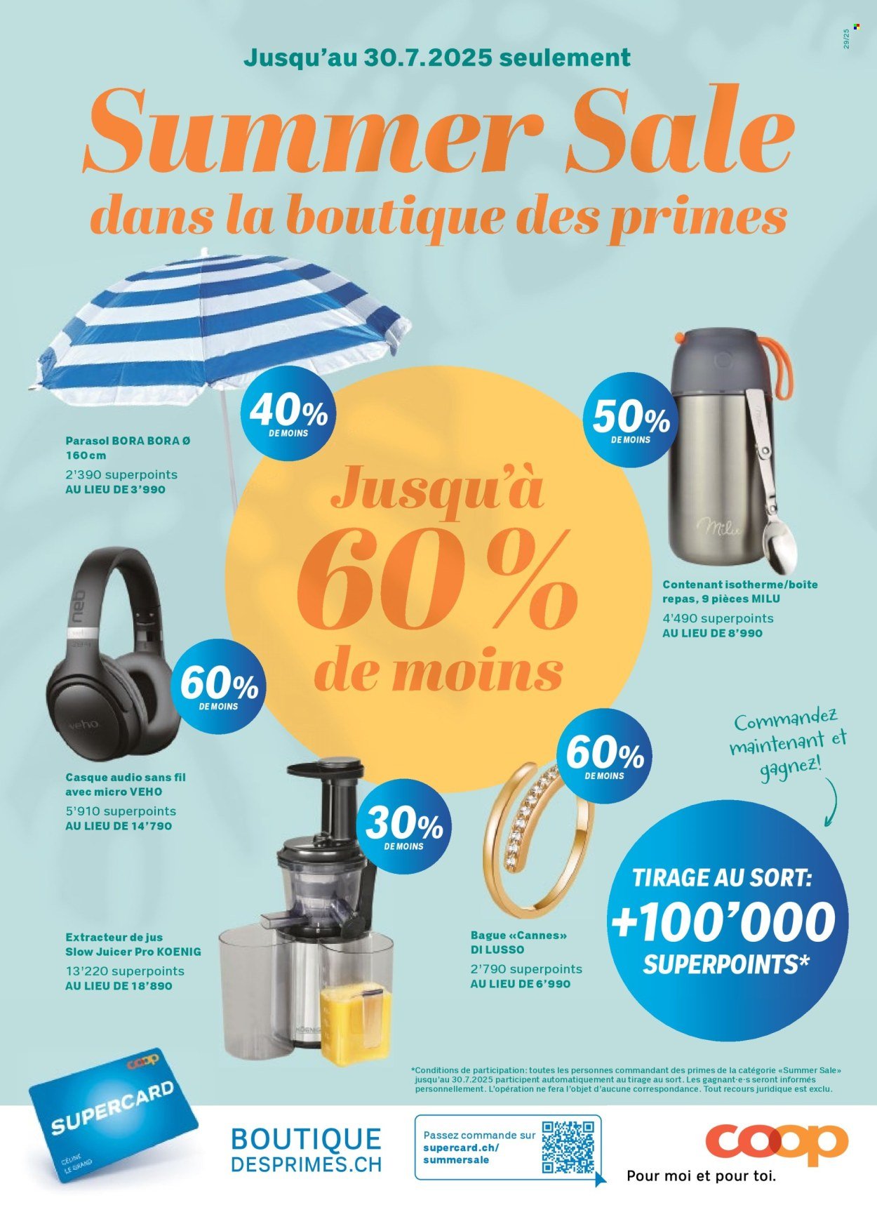COOP Prospekt - COOPÉRATION (2025-07-17 - 2025-07-23)