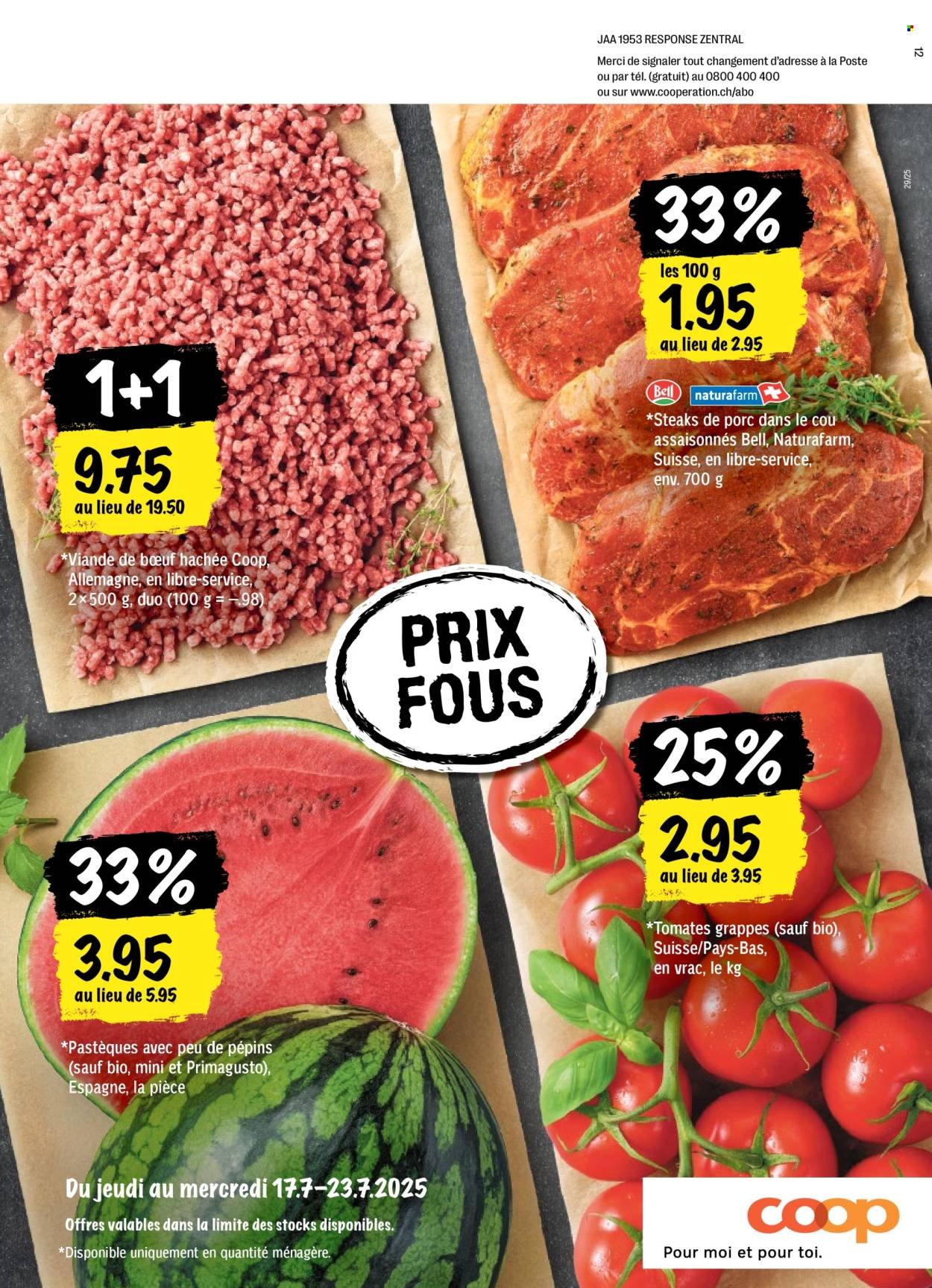 COOP Prospekt - COOPÉRATION (2025-07-17 - 2025-07-23)