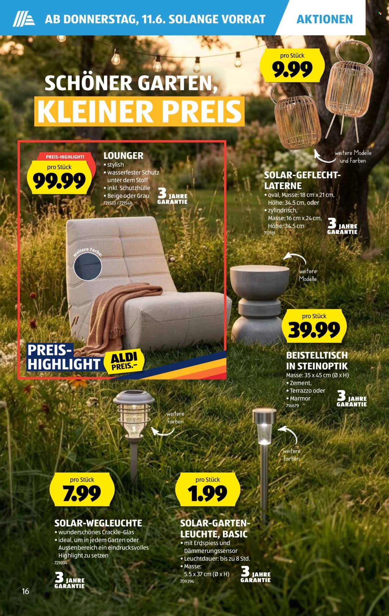 ALDI Prospekt - Vom 11.6.2026