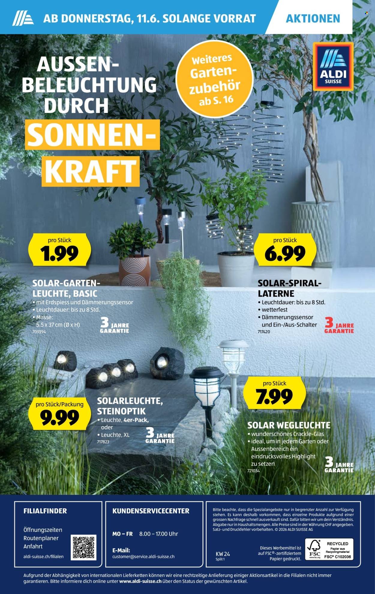 ALDI Prospekt - Vom 11.6.2026