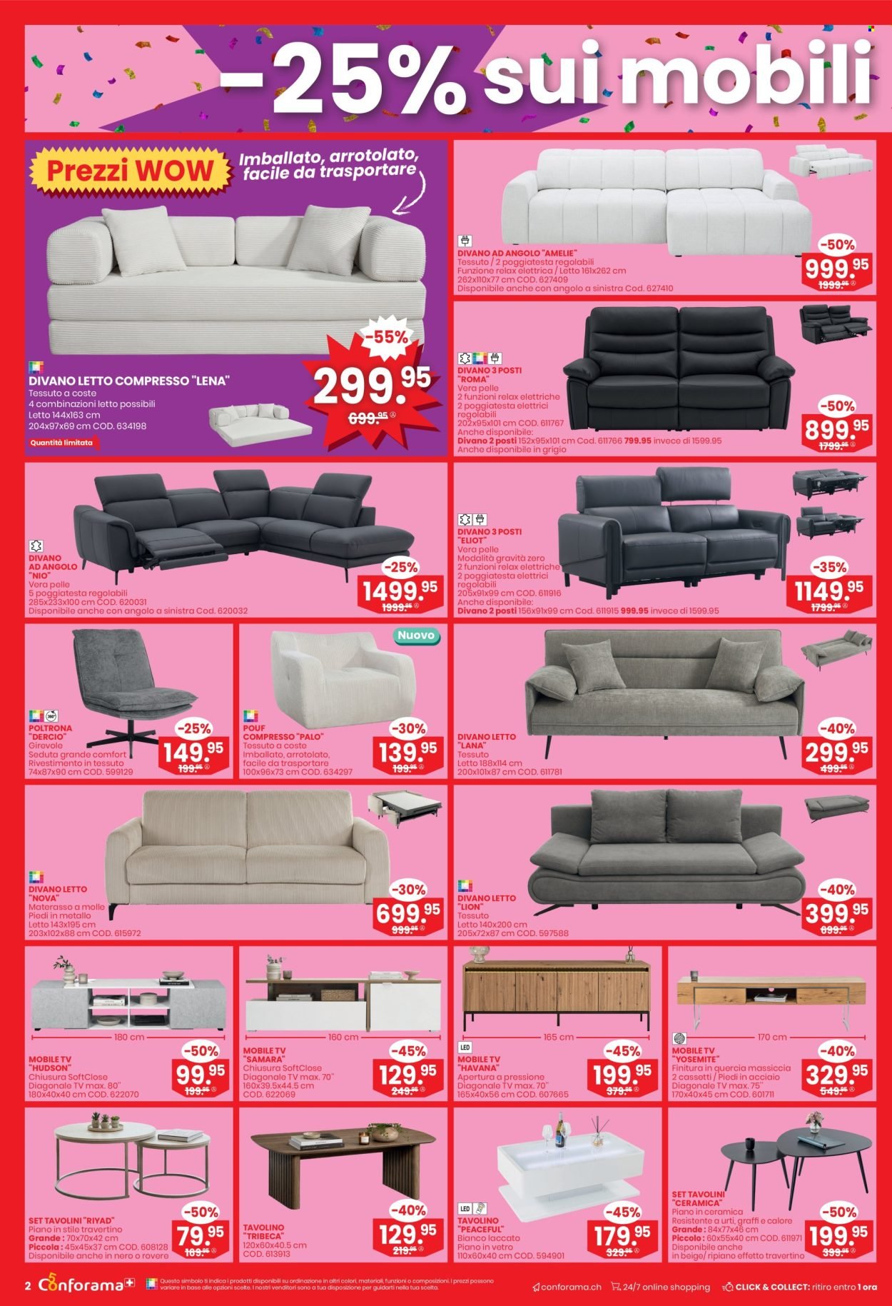 CONFORAMA Prospekt - Catalogo n° 39