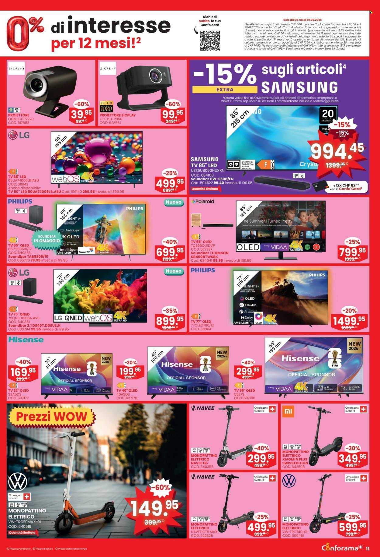 CONFORAMA Prospekt - Catalogo n° 39