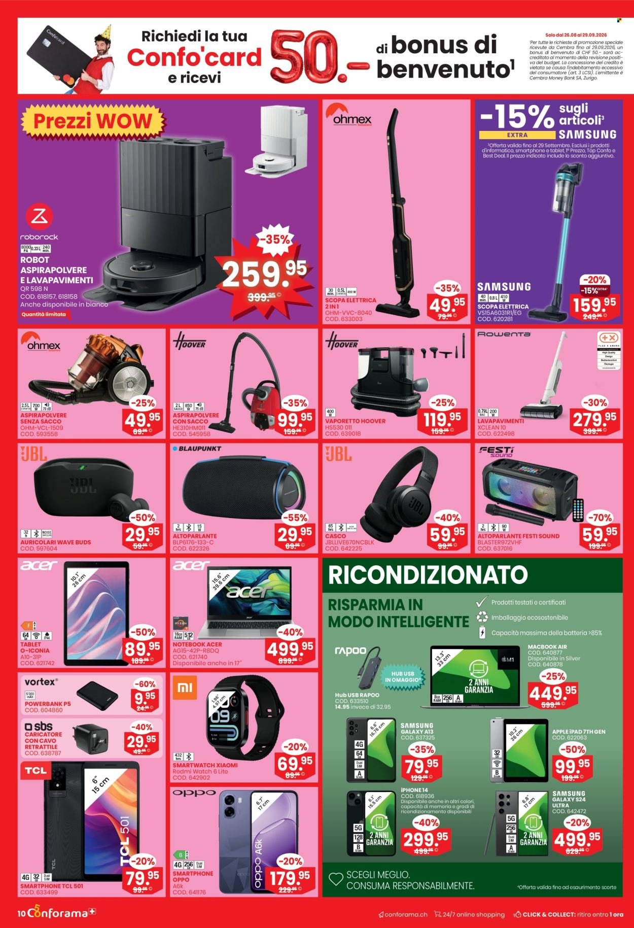 CONFORAMA Prospekt - Catalogo n° 39