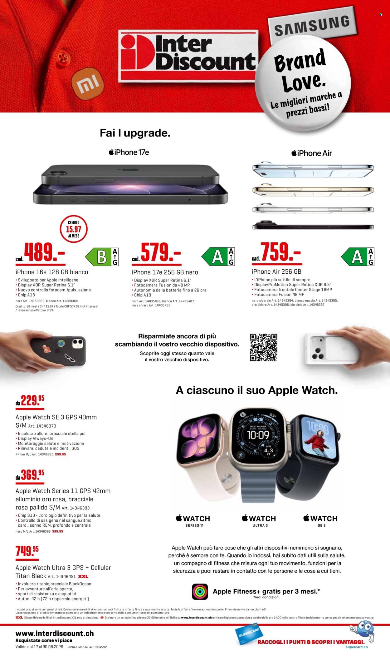 INTERDISCOUNT Prospekt - Vom 17.8.2026