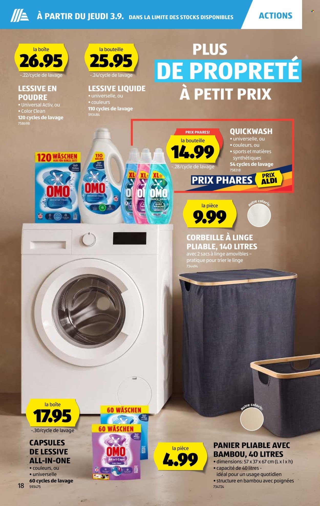 ALDI Prospekt - Vom 3.9.2026