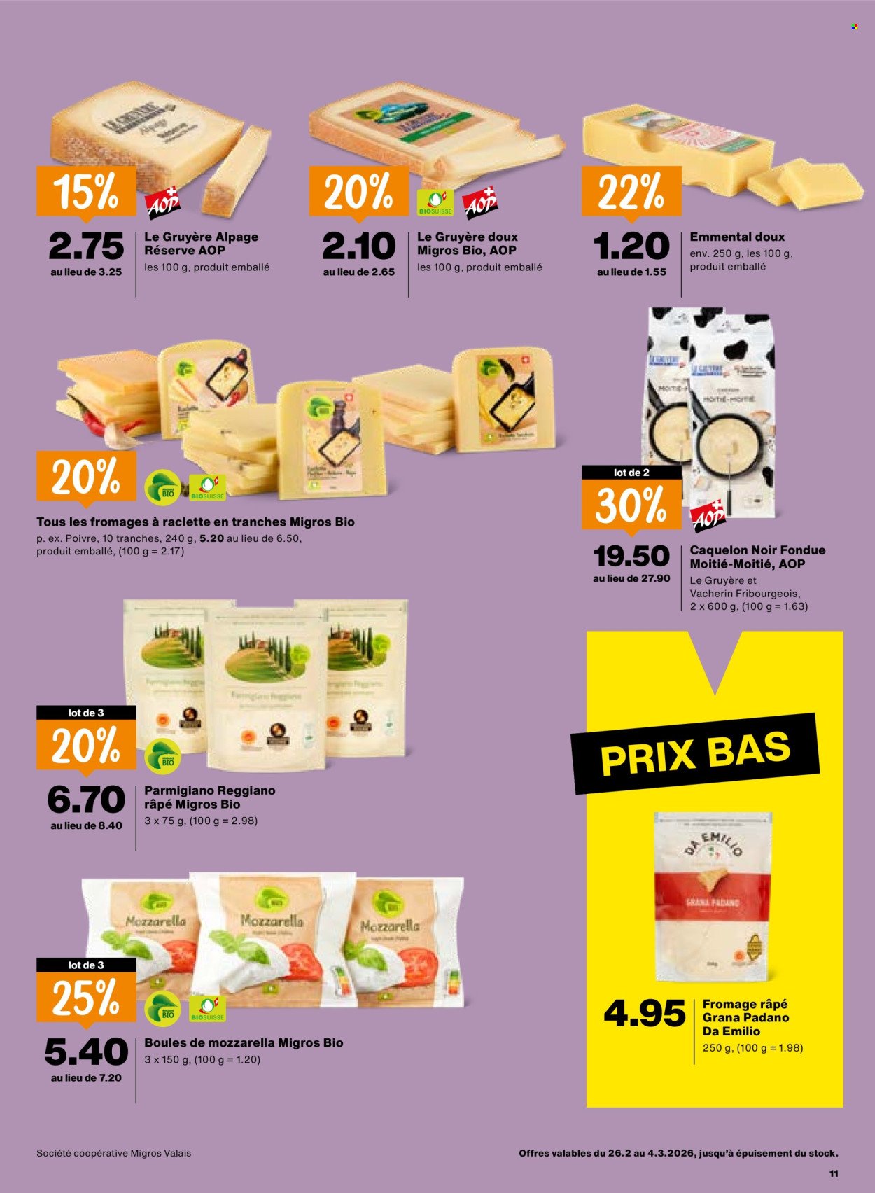 MIGROS Prospekt - Vom 26.2.2026 (2026-02-26 - 2026-03-04) | 11
