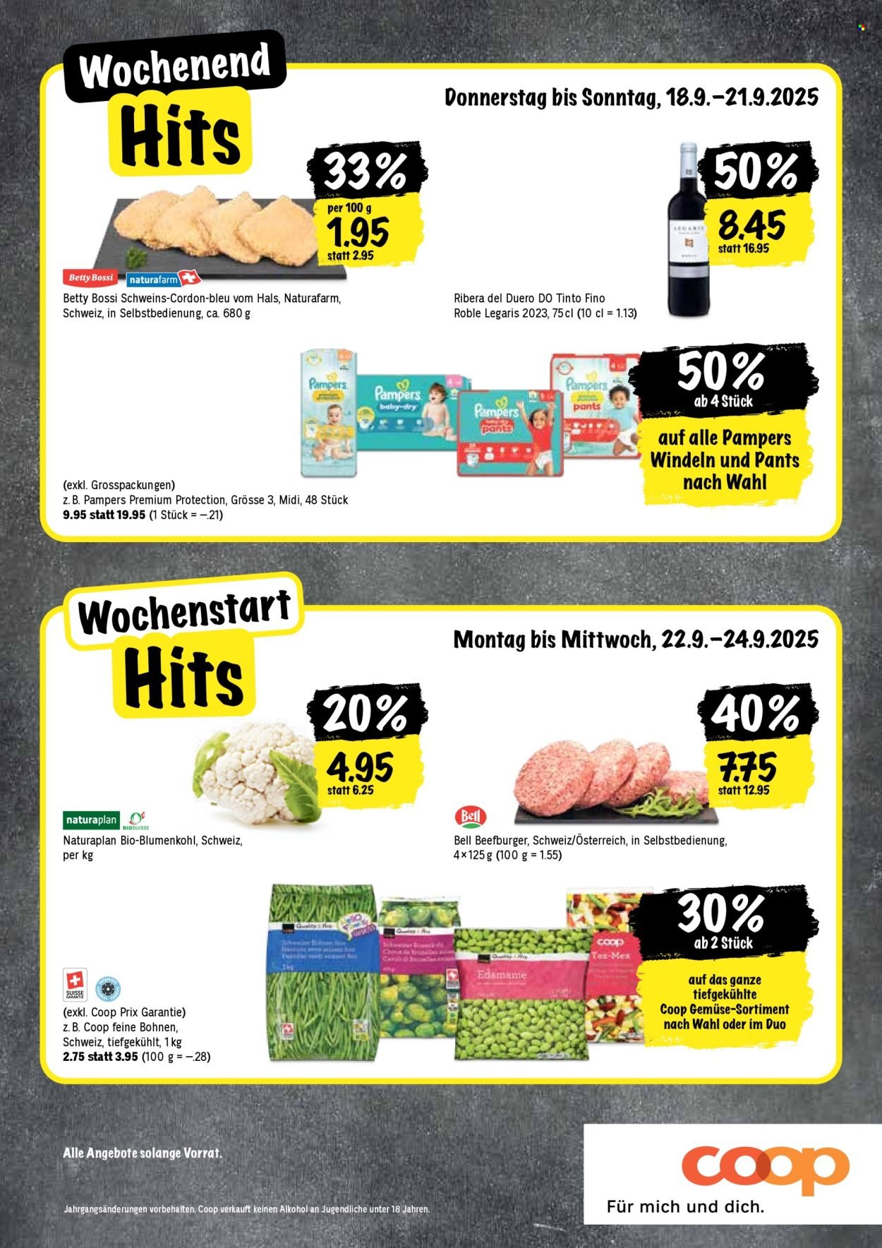 COOP Prospekt - Coop Aktionen (2025-09-18 - 2025-09-24)