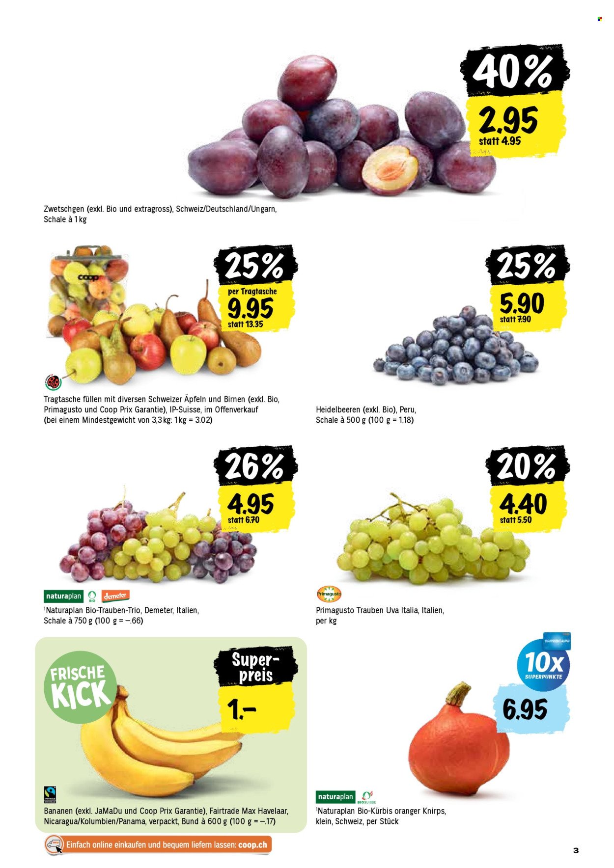 COOP Prospekt - Coop Aktionen (2025-09-18 - 2025-09-24)